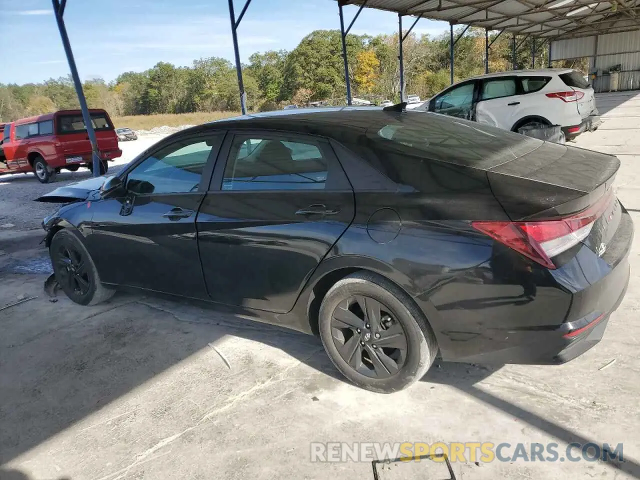 2 fotografías del automóvil dañado KMHLM4AG0PU457572 HYUNDAI ELANTRA 2023