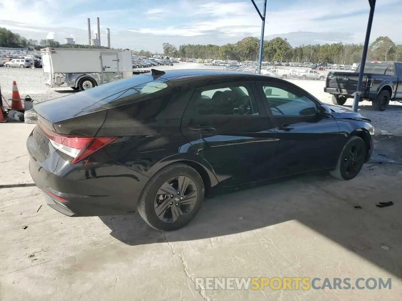 3 fotografías del automóvil dañado KMHLM4AG0PU457572 HYUNDAI ELANTRA 2023
