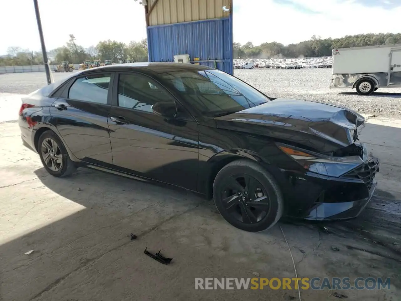 4 fotografías del automóvil dañado KMHLM4AG0PU457572 HYUNDAI ELANTRA 2023