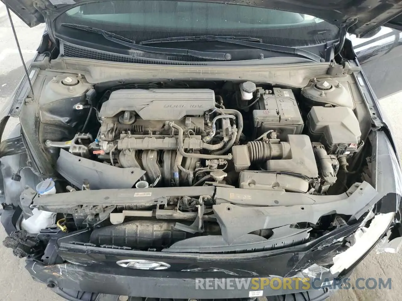 11 fotografías del automóvil dañado KMHLM4AG1PU373079 HYUNDAI ELANTRA 2023