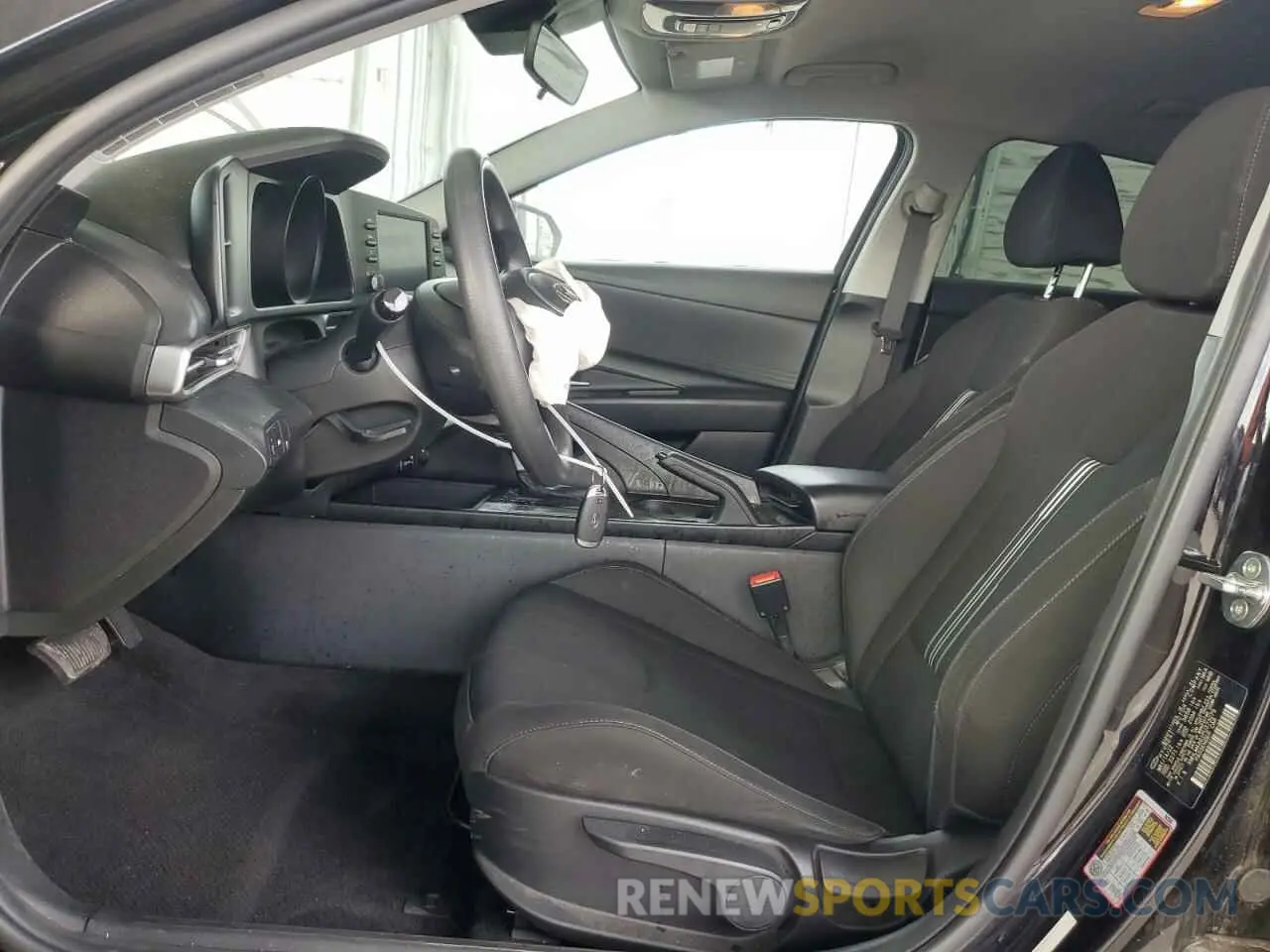 7 fotografías del automóvil dañado KMHLM4AG1PU373079 HYUNDAI ELANTRA 2023