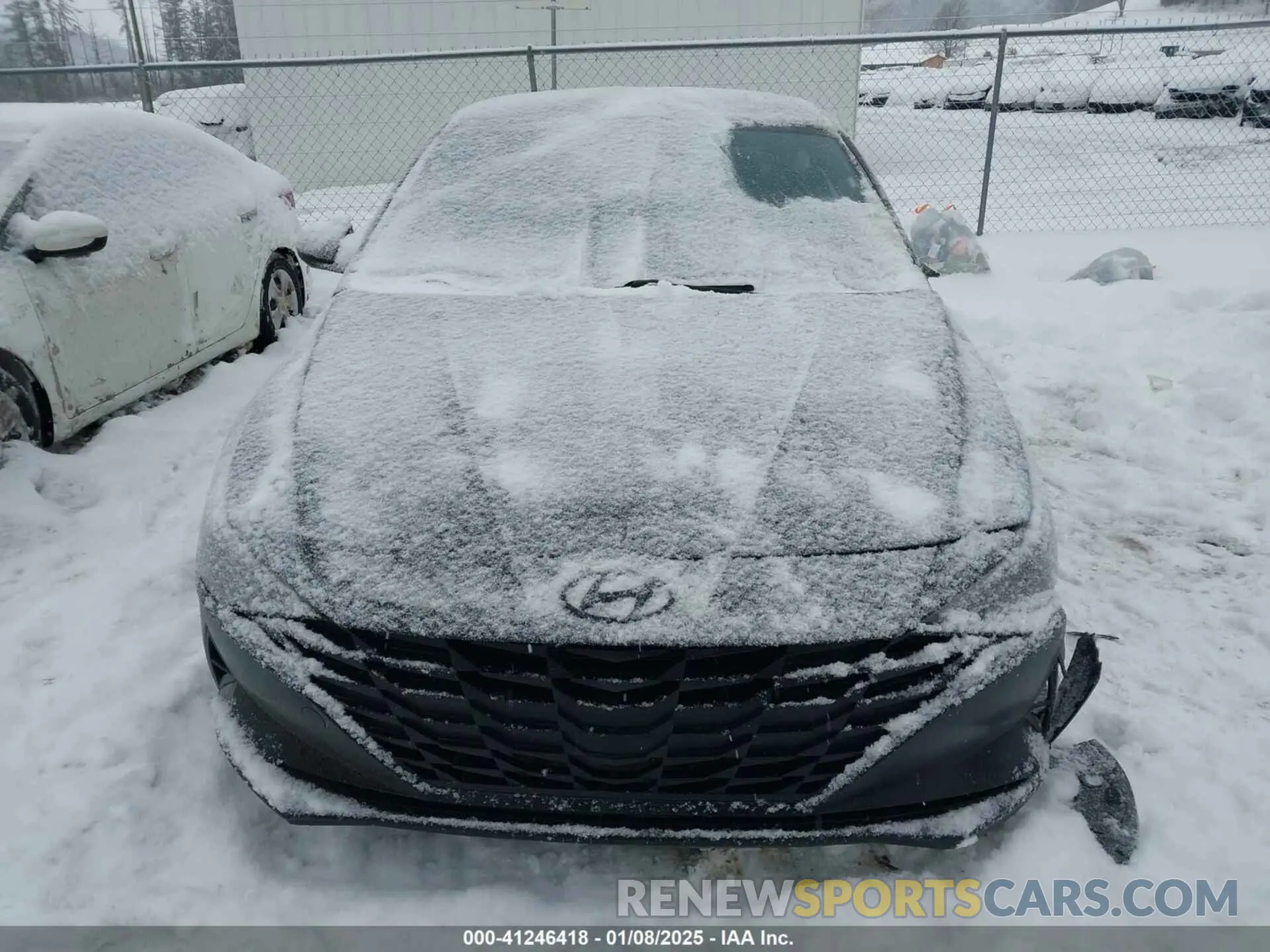 12 fotografías del automóvil dañado KMHLM4AG1PU381747 HYUNDAI ELANTRA 2023