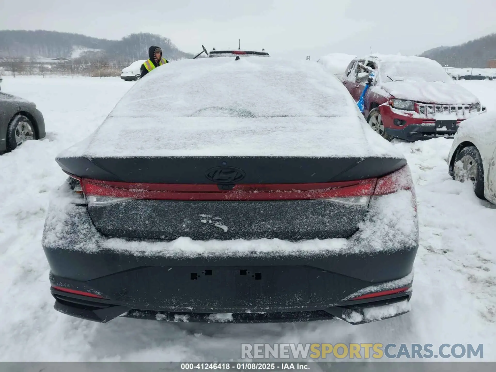 16 fotografías del automóvil dañado KMHLM4AG1PU381747 HYUNDAI ELANTRA 2023