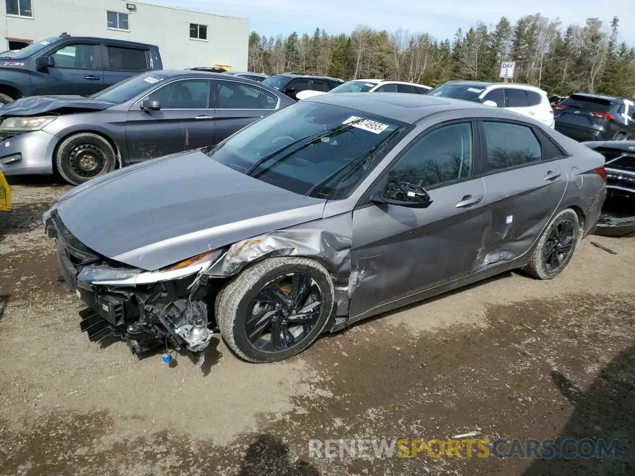 1 fotografías del automóvil dañado KMHLM4AG1PU398760 HYUNDAI ELANTRA 2023