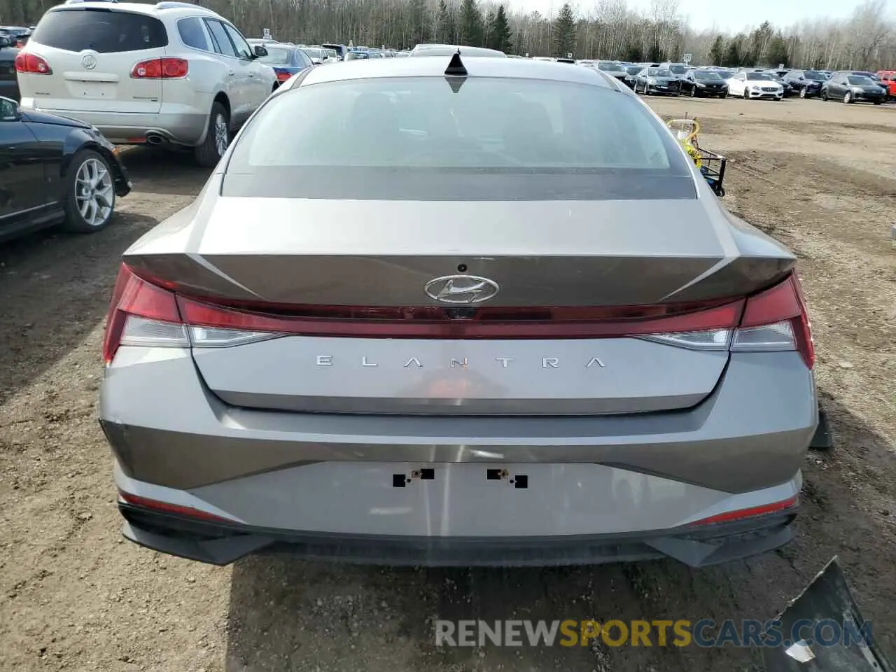 6 fotografías del automóvil dañado KMHLM4AG1PU398760 HYUNDAI ELANTRA 2023
