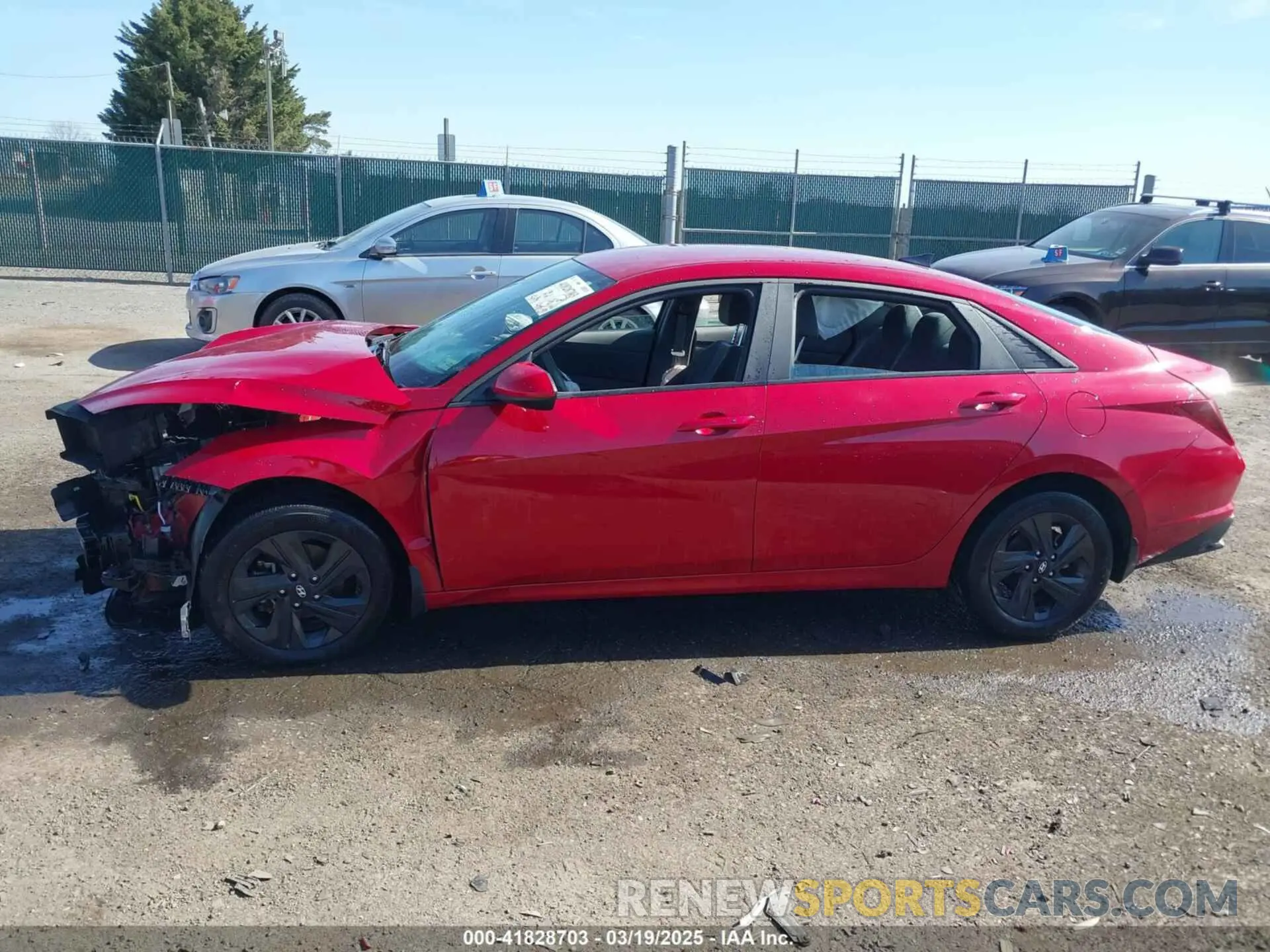 14 fotografías del automóvil dañado KMHLM4AG1PU431675 HYUNDAI ELANTRA 2023