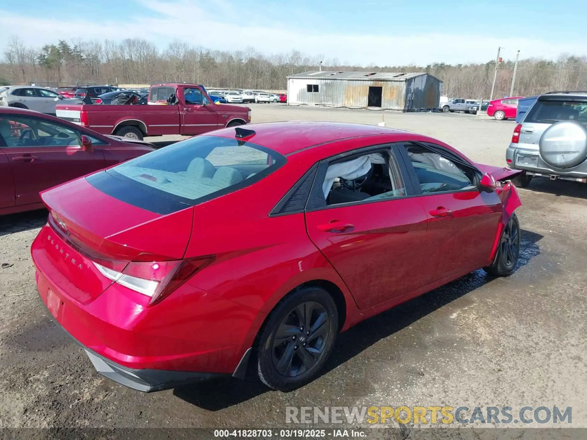 4 fotografías del automóvil dañado KMHLM4AG1PU431675 HYUNDAI ELANTRA 2023
