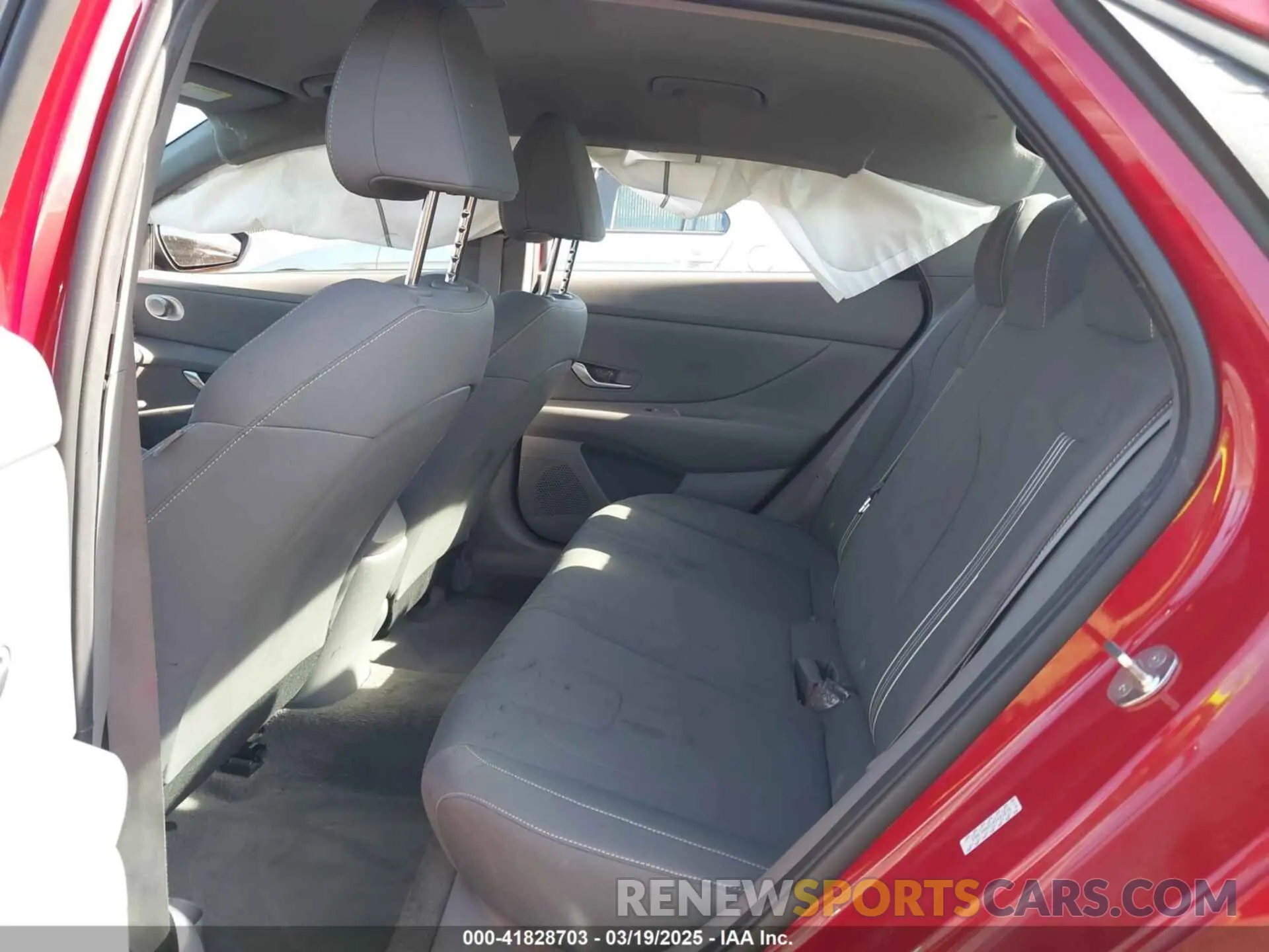 8 fotografías del automóvil dañado KMHLM4AG1PU431675 HYUNDAI ELANTRA 2023