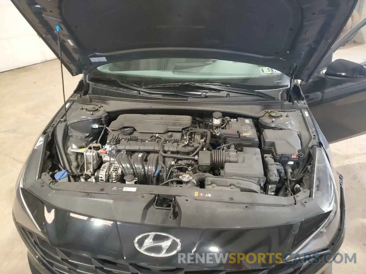 11 fotografías del automóvil dañado KMHLM4AG1PU510540 HYUNDAI ELANTRA 2023