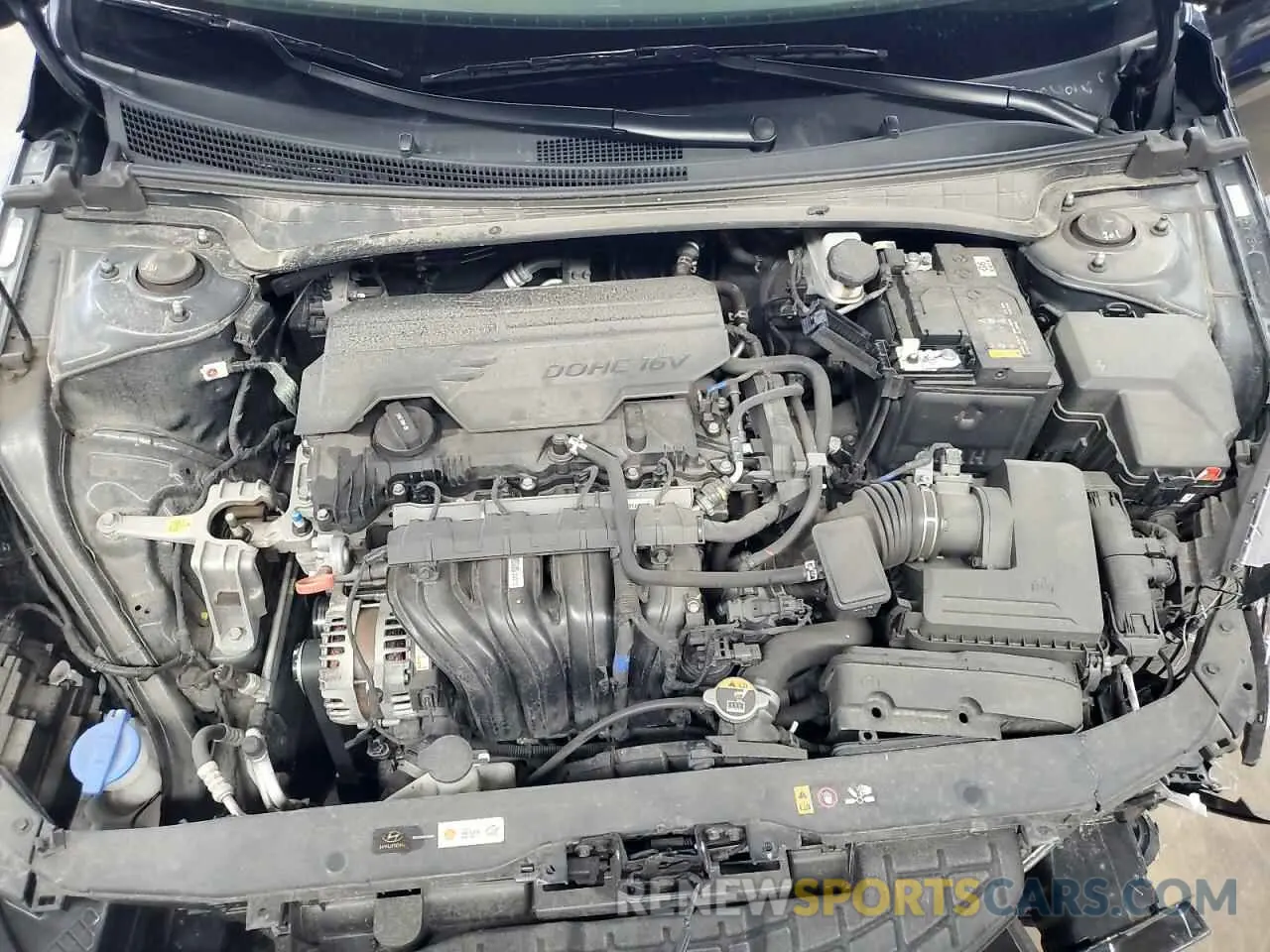 11 fotografías del automóvil dañado KMHLM4AG1PU605180 HYUNDAI ELANTRA 2023