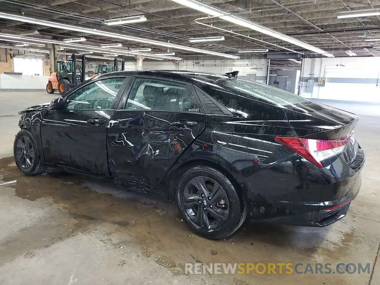2 fotografías del automóvil dañado KMHLM4AG1PU605180 HYUNDAI ELANTRA 2023