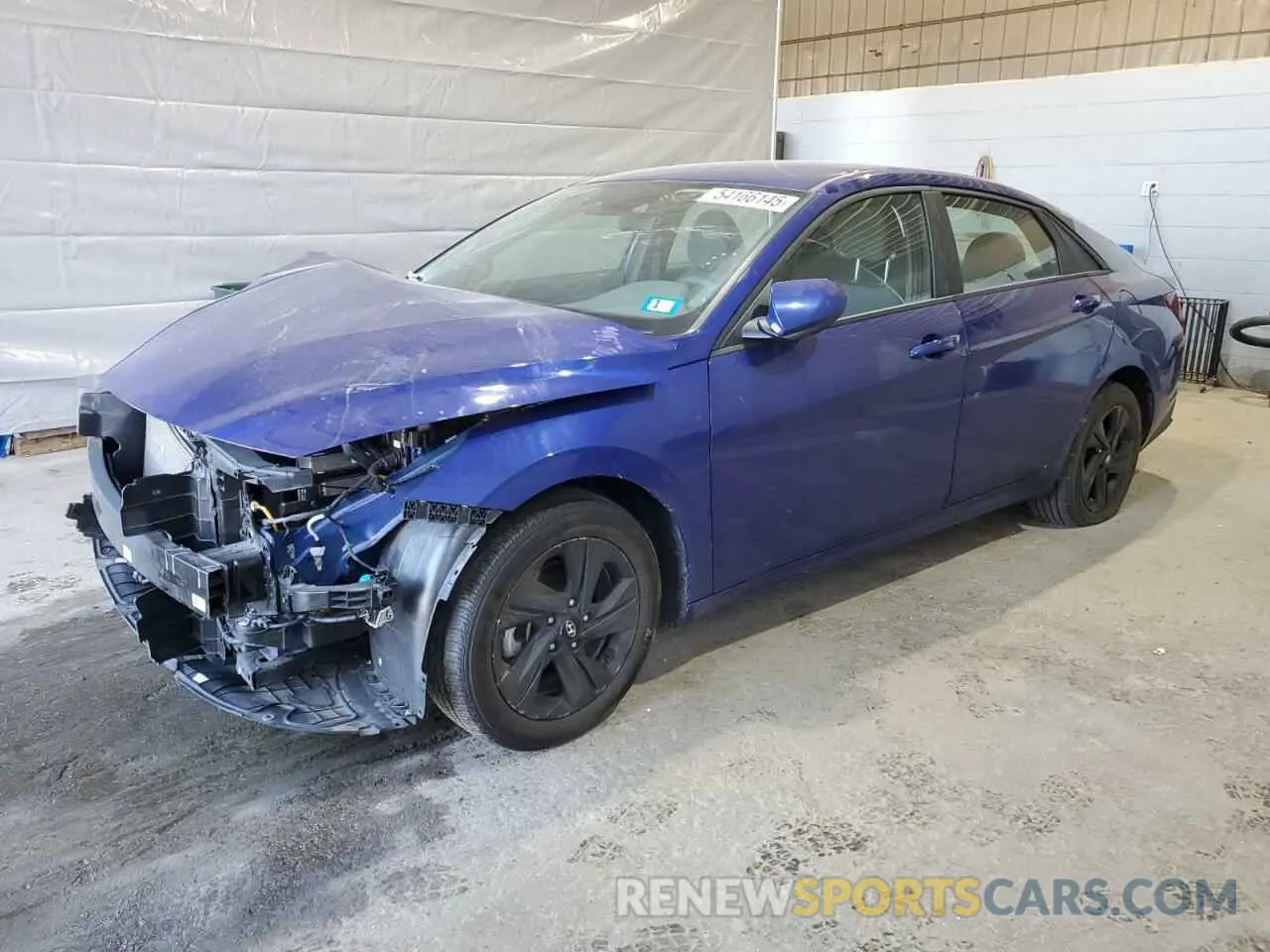 1 fotografías del automóvil dañado KMHLM4AG2PU437663 HYUNDAI ELANTRA 2023