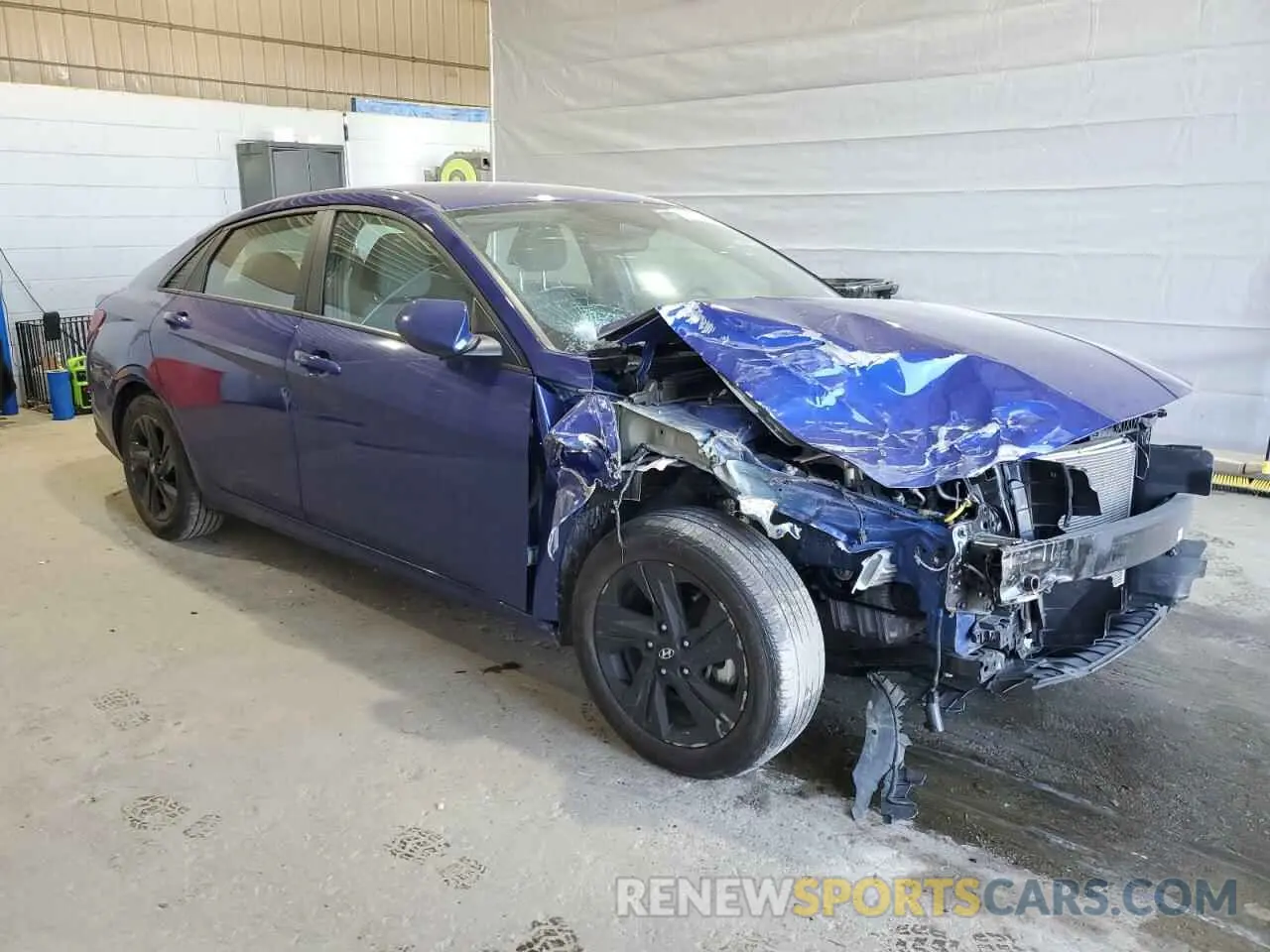 4 fotografías del automóvil dañado KMHLM4AG2PU437663 HYUNDAI ELANTRA 2023