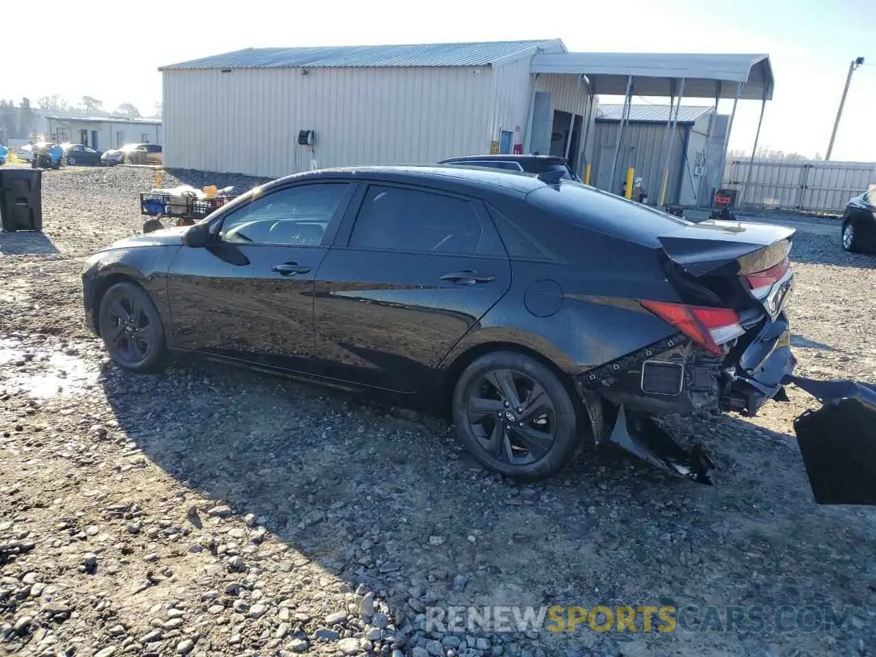2 fotografías del automóvil dañado KMHLM4AG3PU371947 HYUNDAI ELANTRA 2023