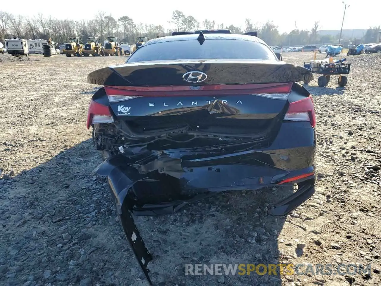 6 fotografías del automóvil dañado KMHLM4AG3PU371947 HYUNDAI ELANTRA 2023