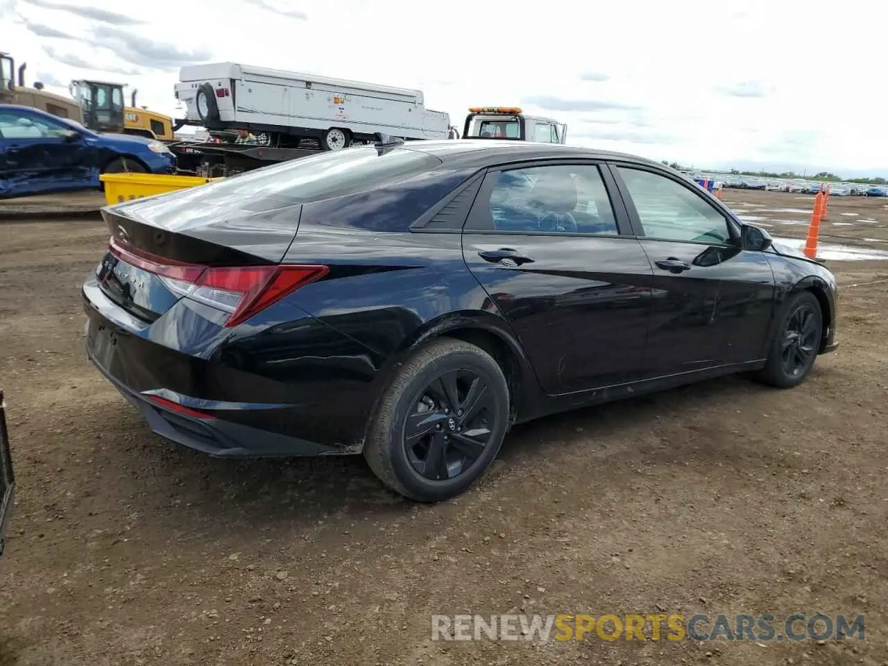 3 fotografías del automóvil dañado KMHLM4AG3PU372242 HYUNDAI ELANTRA 2023