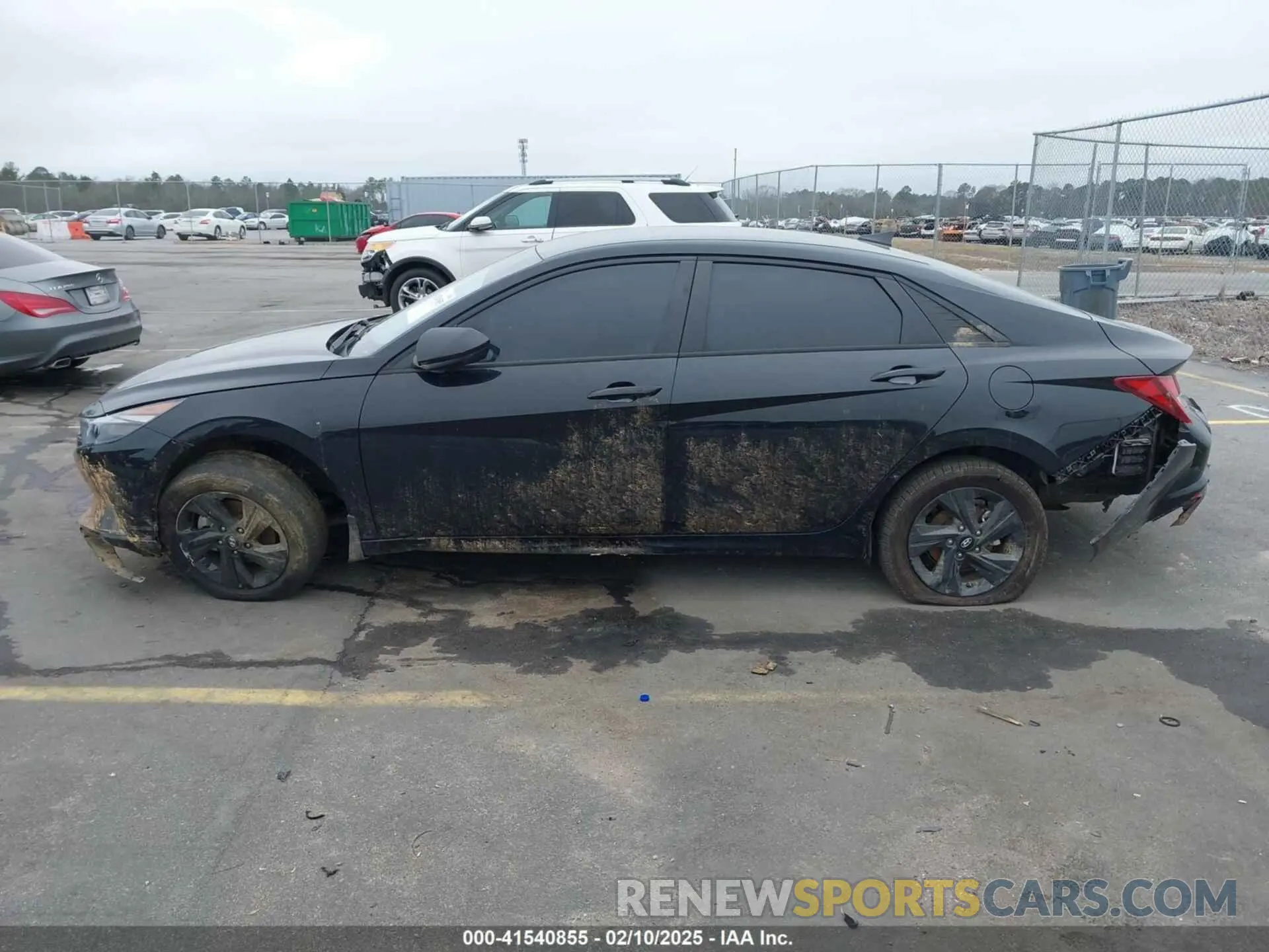 14 fotografías del automóvil dañado KMHLM4AG3PU382611 HYUNDAI ELANTRA 2023