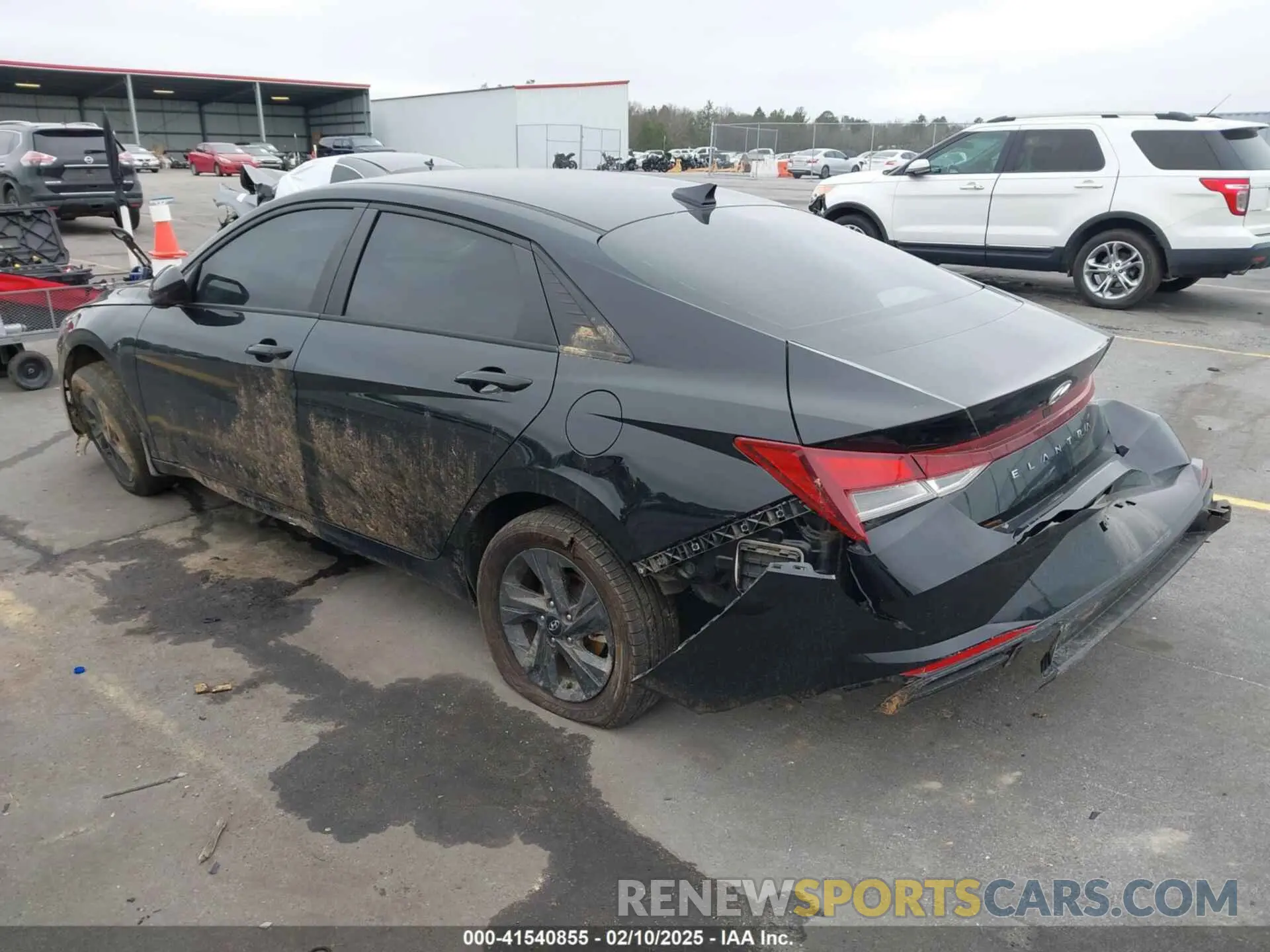 3 fotografías del automóvil dañado KMHLM4AG3PU382611 HYUNDAI ELANTRA 2023