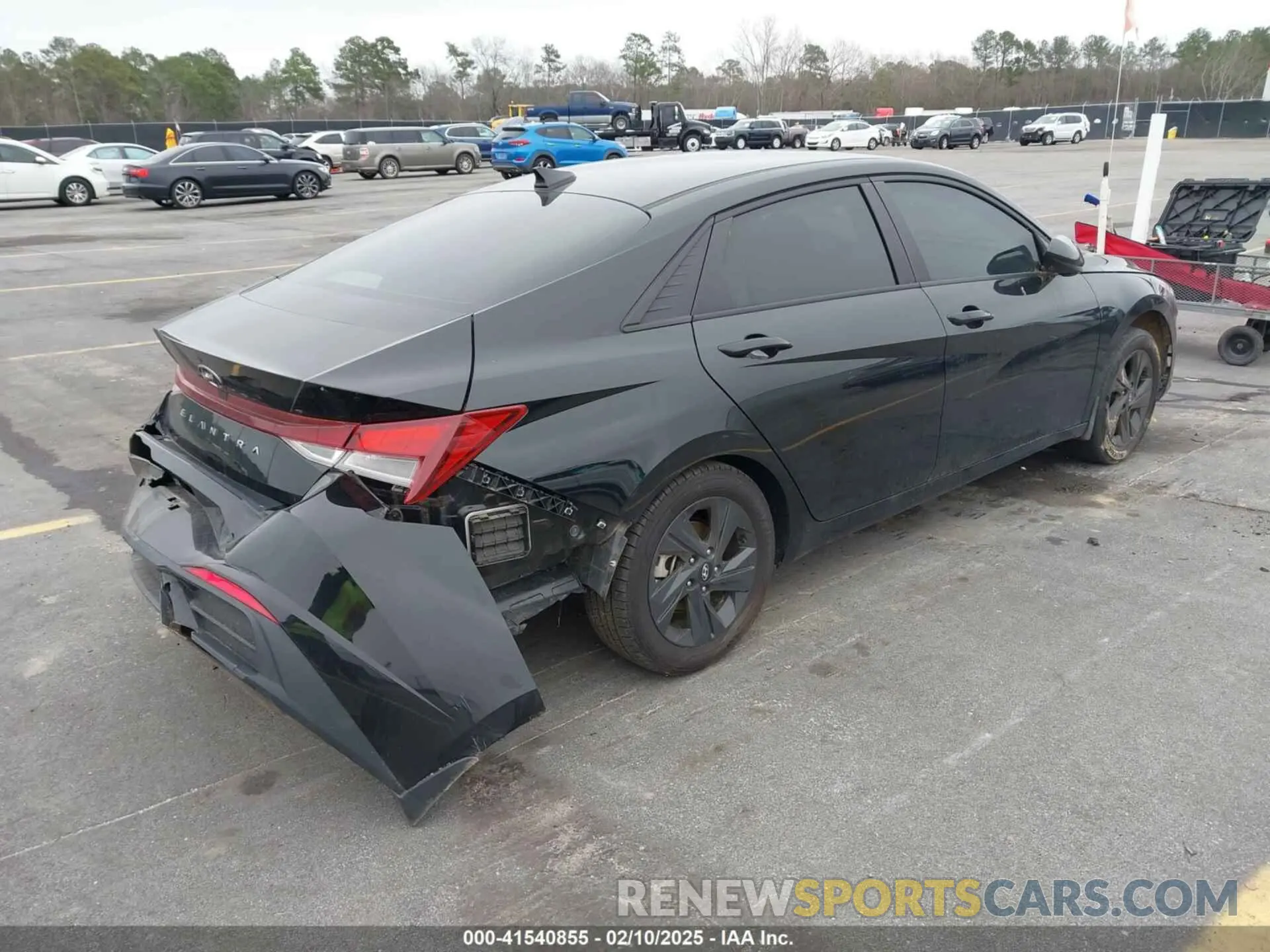 4 fotografías del automóvil dañado KMHLM4AG3PU382611 HYUNDAI ELANTRA 2023