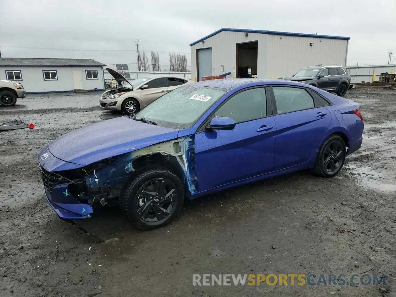 1 fotografías del automóvil dañado KMHLM4AG3PU396086 HYUNDAI ELANTRA 2023