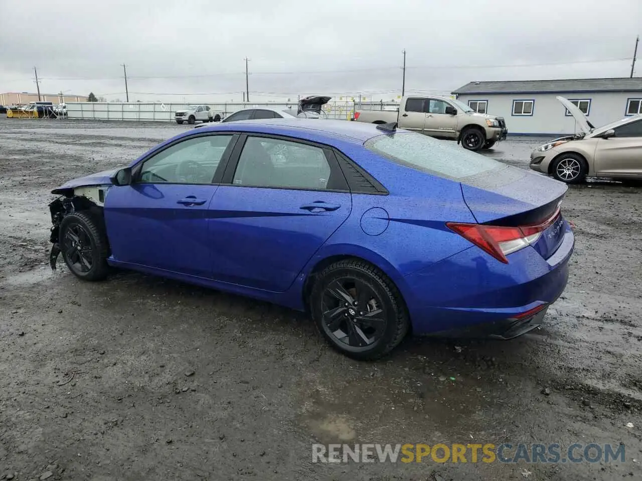 2 fotografías del automóvil dañado KMHLM4AG3PU396086 HYUNDAI ELANTRA 2023