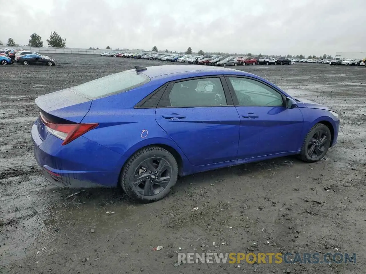 3 fotografías del automóvil dañado KMHLM4AG3PU396086 HYUNDAI ELANTRA 2023