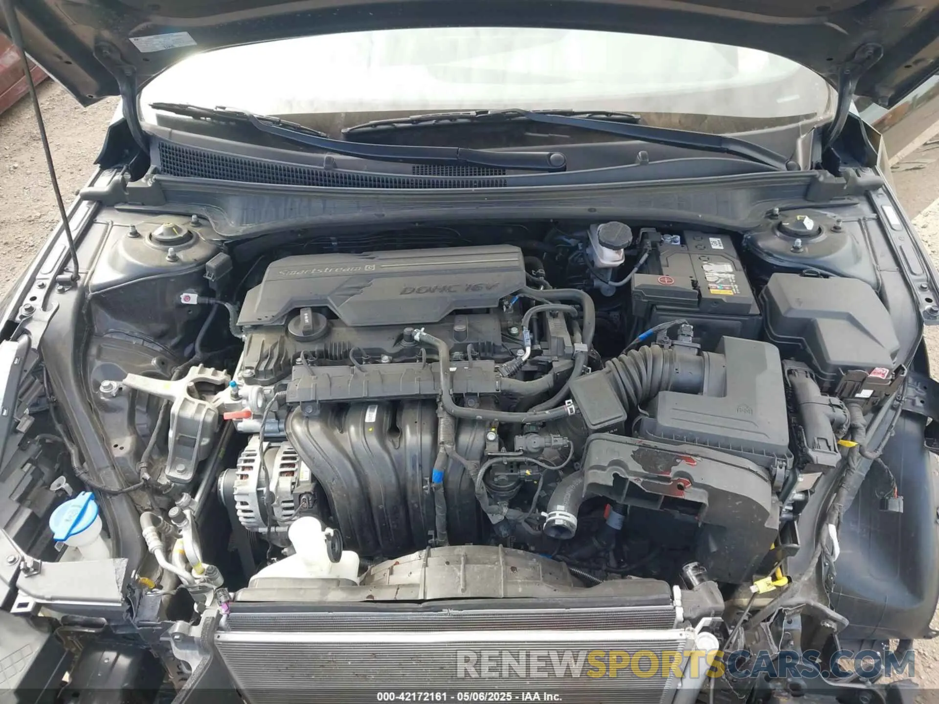 10 fotografías del automóvil dañado KMHLM4AG3PU428244 HYUNDAI ELANTRA 2023