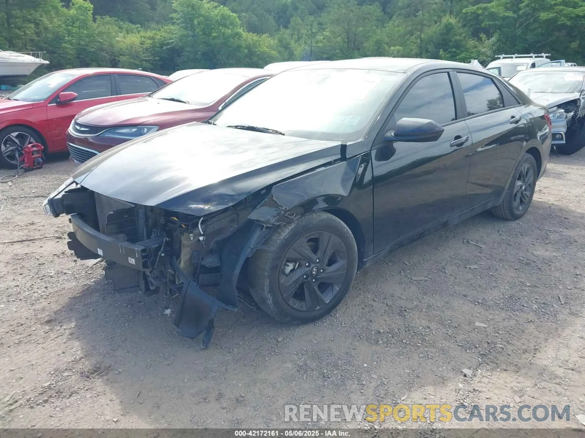 2 fotografías del automóvil dañado KMHLM4AG3PU428244 HYUNDAI ELANTRA 2023