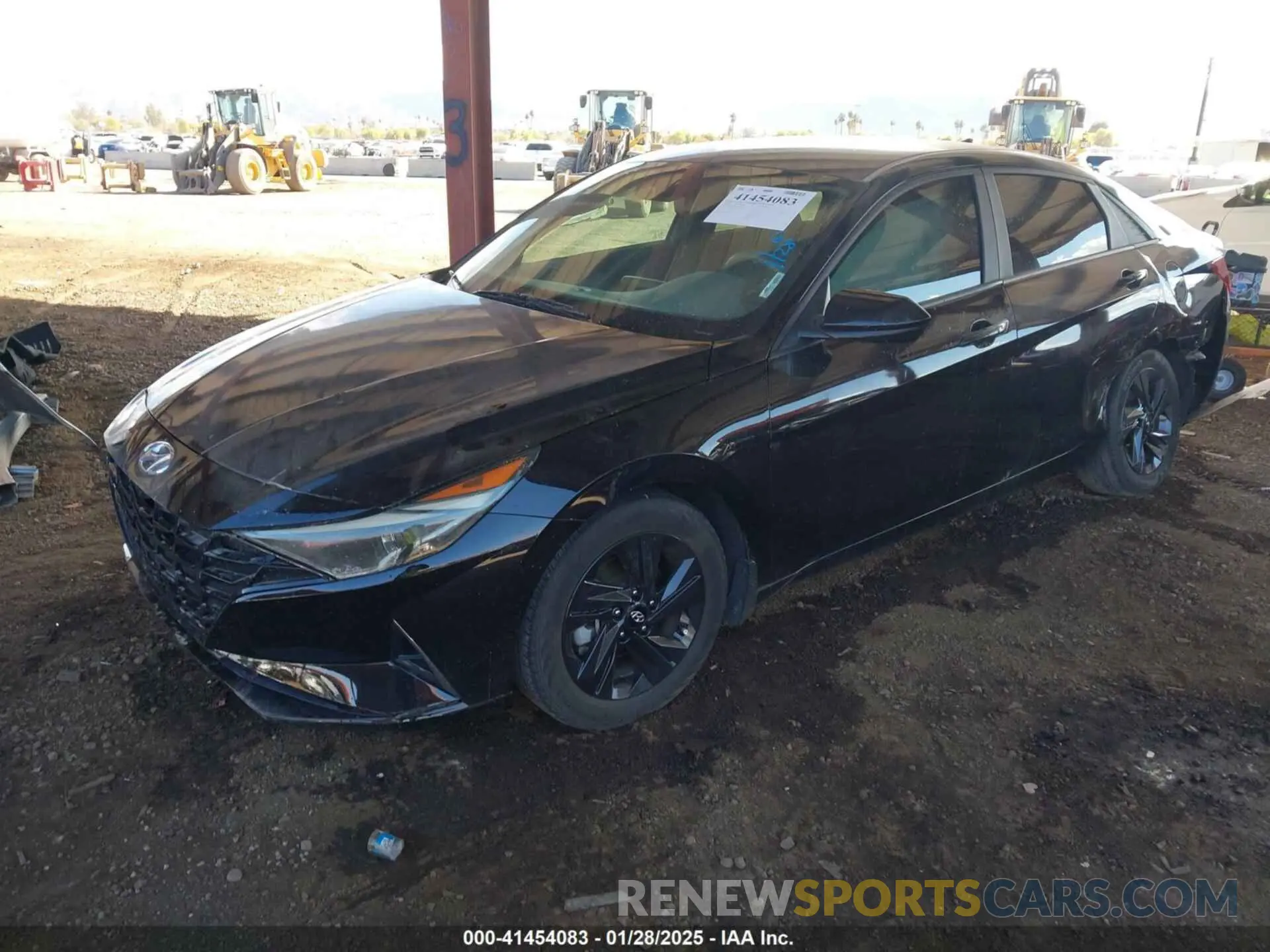 2 fotografías del automóvil dañado KMHLM4AG3PU439549 HYUNDAI ELANTRA 2023