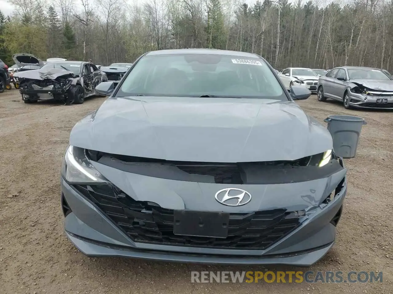 5 fotografías del automóvil dañado KMHLM4AG3PU449336 HYUNDAI ELANTRA 2023