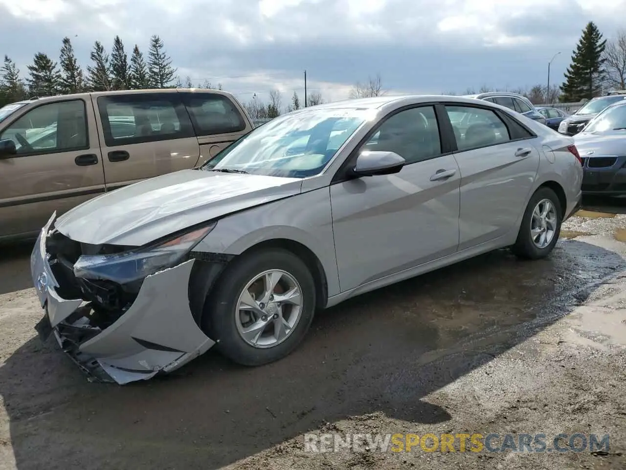 1 fotografías del automóvil dañado KMHLM4AG3PU469487 HYUNDAI ELANTRA 2023