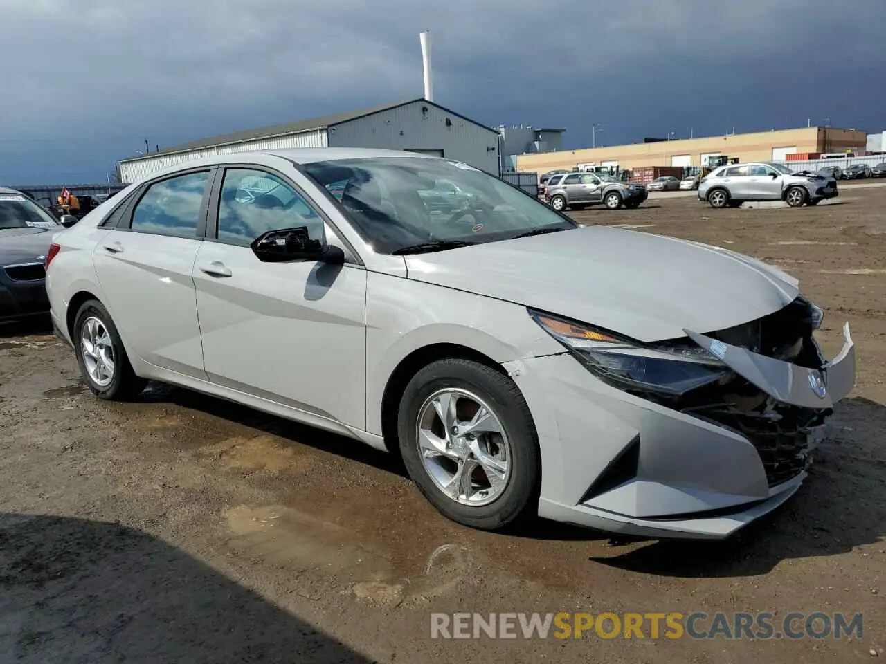 4 fotografías del automóvil dañado KMHLM4AG3PU469487 HYUNDAI ELANTRA 2023