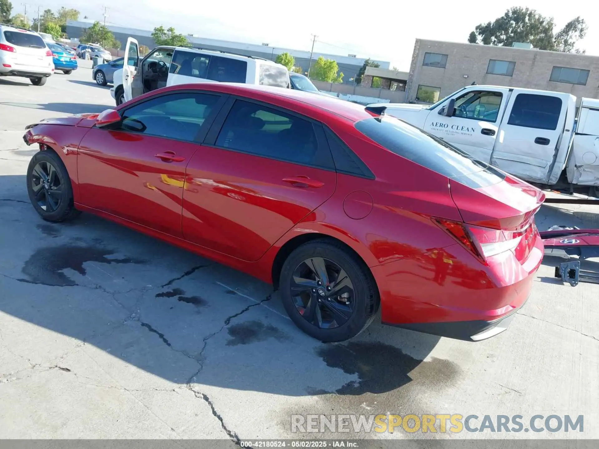3 fotografías del automóvil dañado KMHLM4AG3PU483700 HYUNDAI ELANTRA 2023