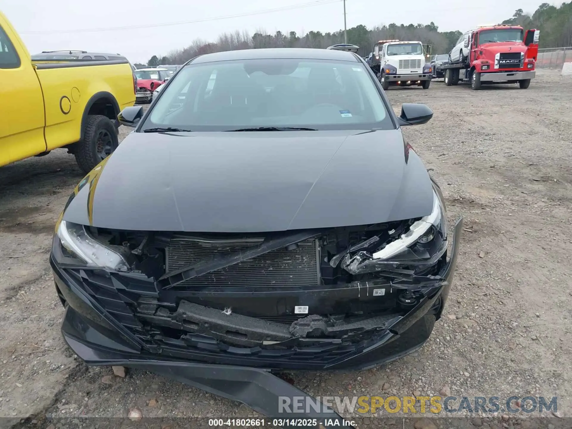 13 fotografías del automóvil dañado KMHLM4AG3PU502245 HYUNDAI ELANTRA 2023