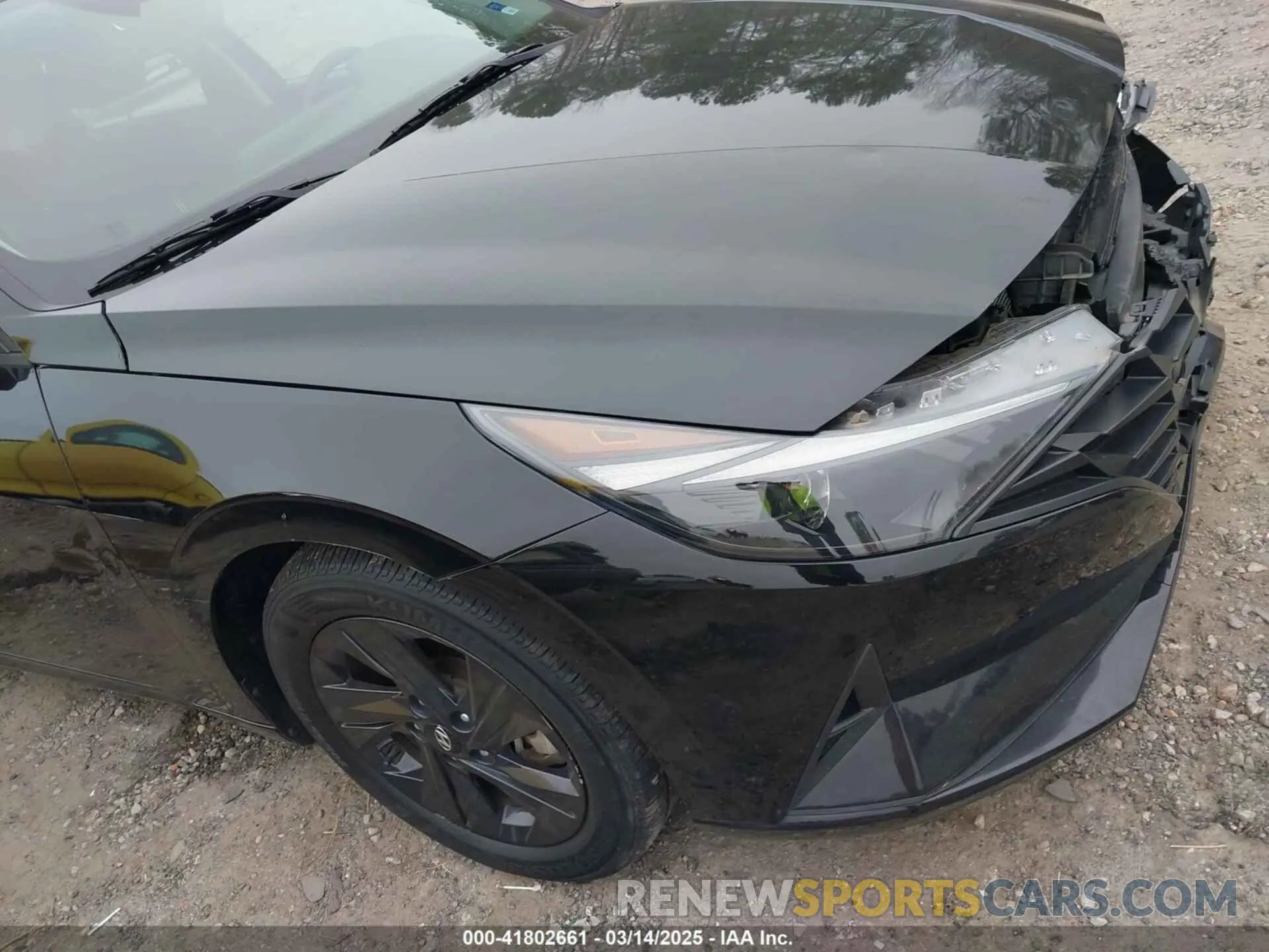 18 fotografías del automóvil dañado KMHLM4AG3PU502245 HYUNDAI ELANTRA 2023