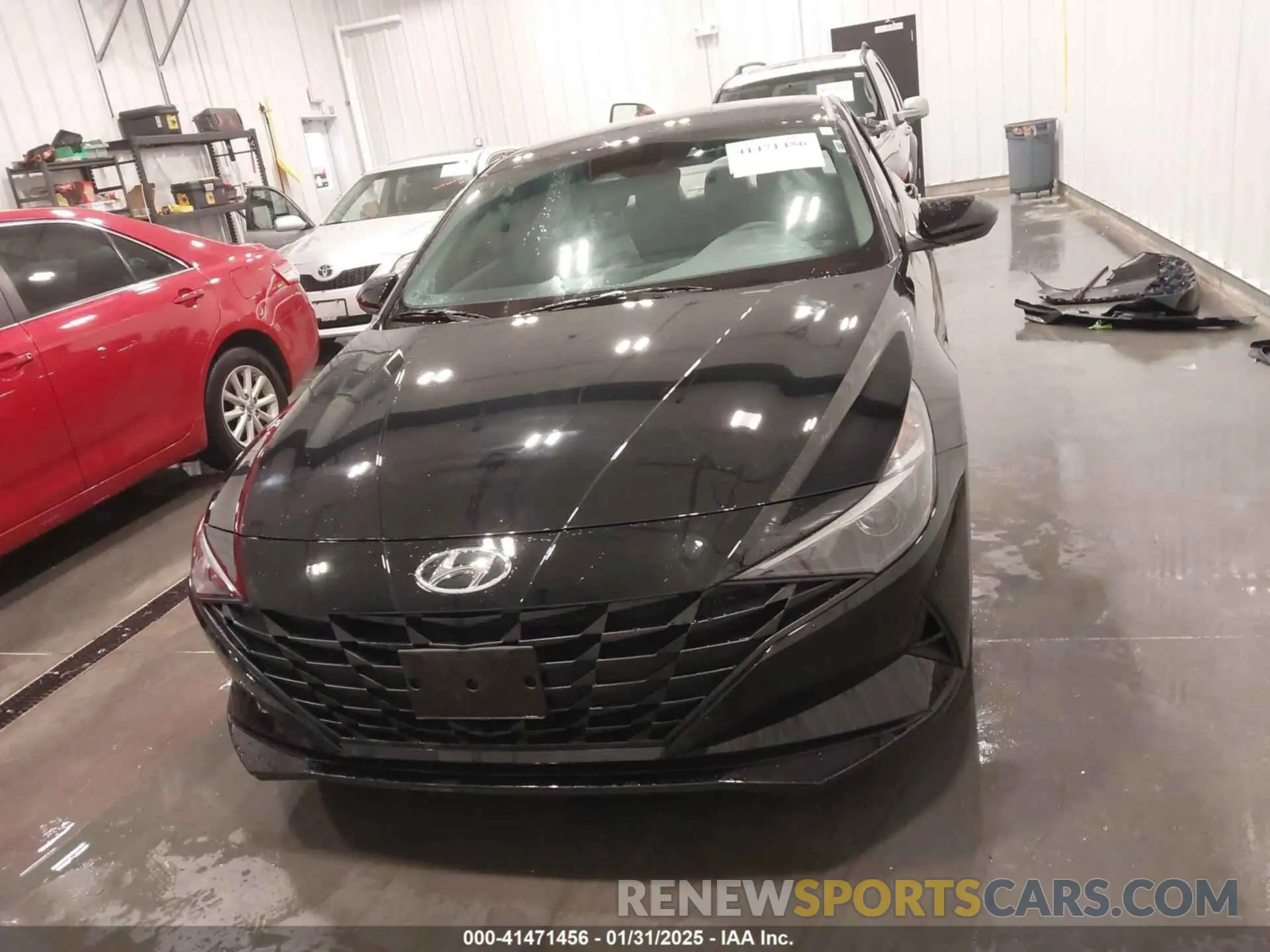 13 fotografías del automóvil dañado KMHLM4AG3PU526870 HYUNDAI ELANTRA 2023