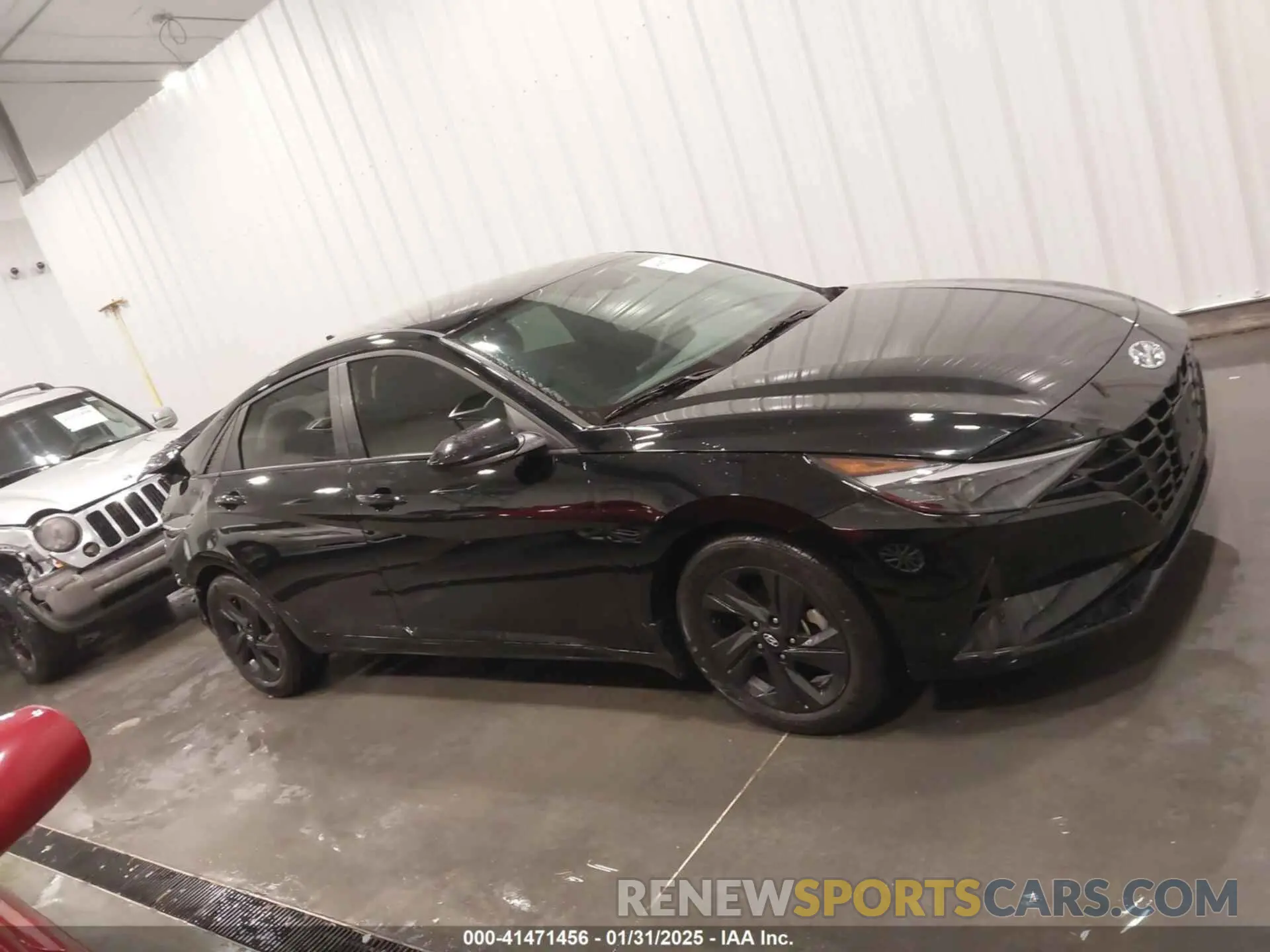 14 fotografías del automóvil dañado KMHLM4AG3PU526870 HYUNDAI ELANTRA 2023