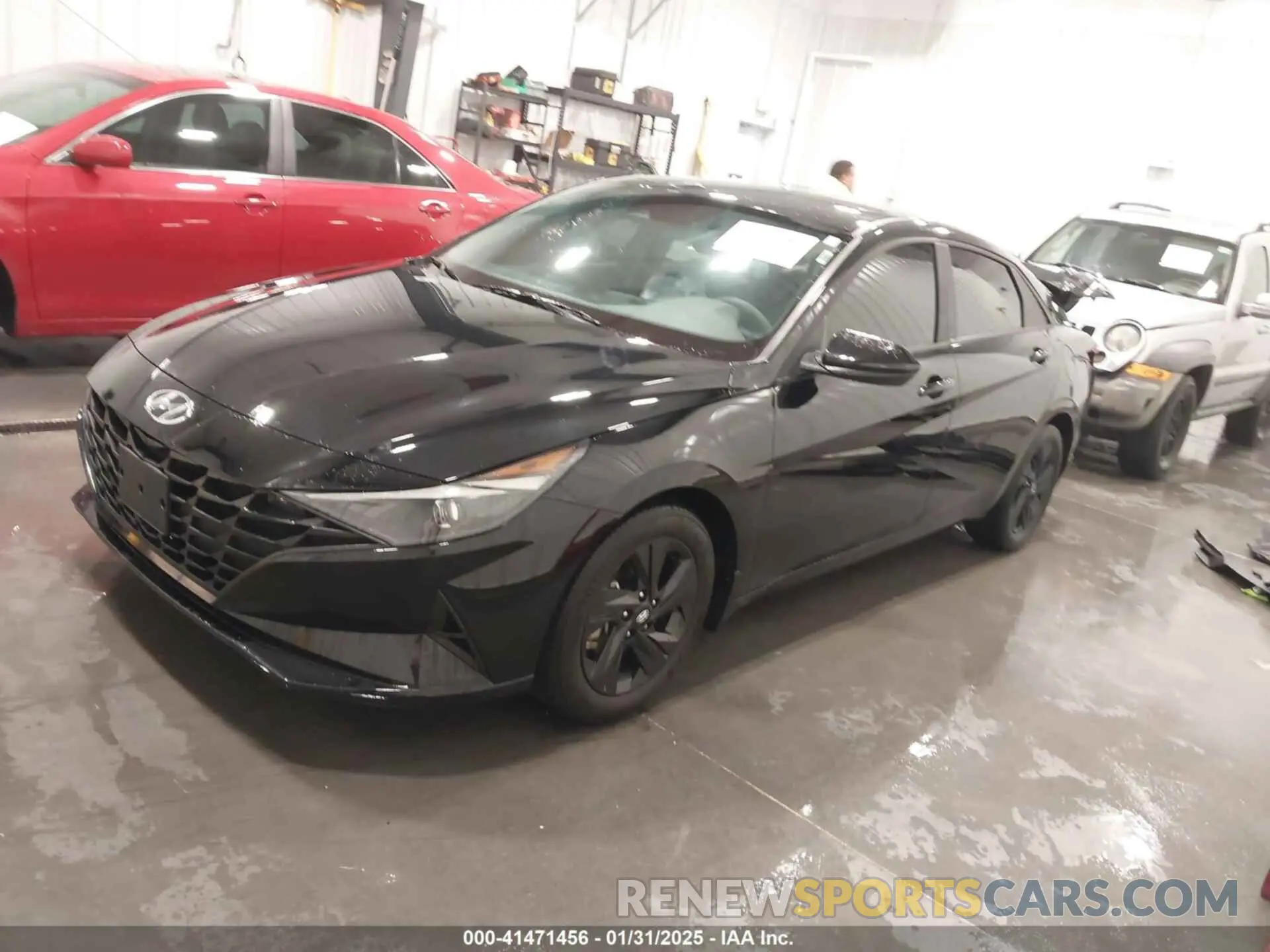 2 fotografías del automóvil dañado KMHLM4AG3PU526870 HYUNDAI ELANTRA 2023