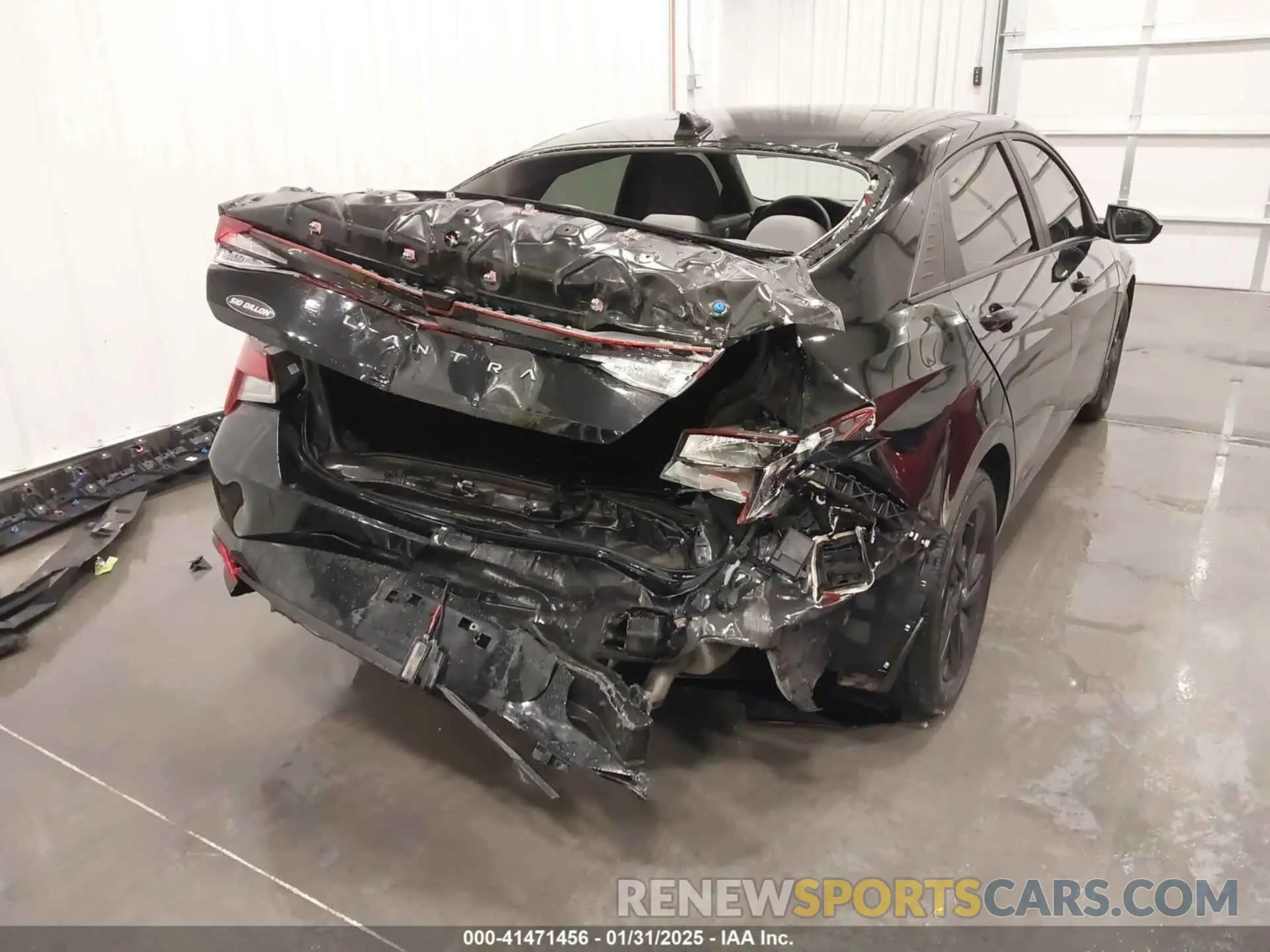 6 fotografías del automóvil dañado KMHLM4AG3PU526870 HYUNDAI ELANTRA 2023