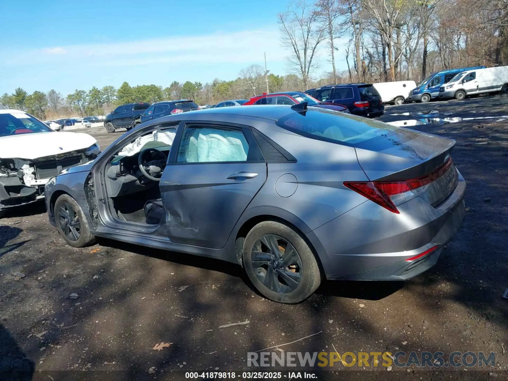 14 fotografías del automóvil dañado KMHLM4AG3PU535178 HYUNDAI ELANTRA 2023