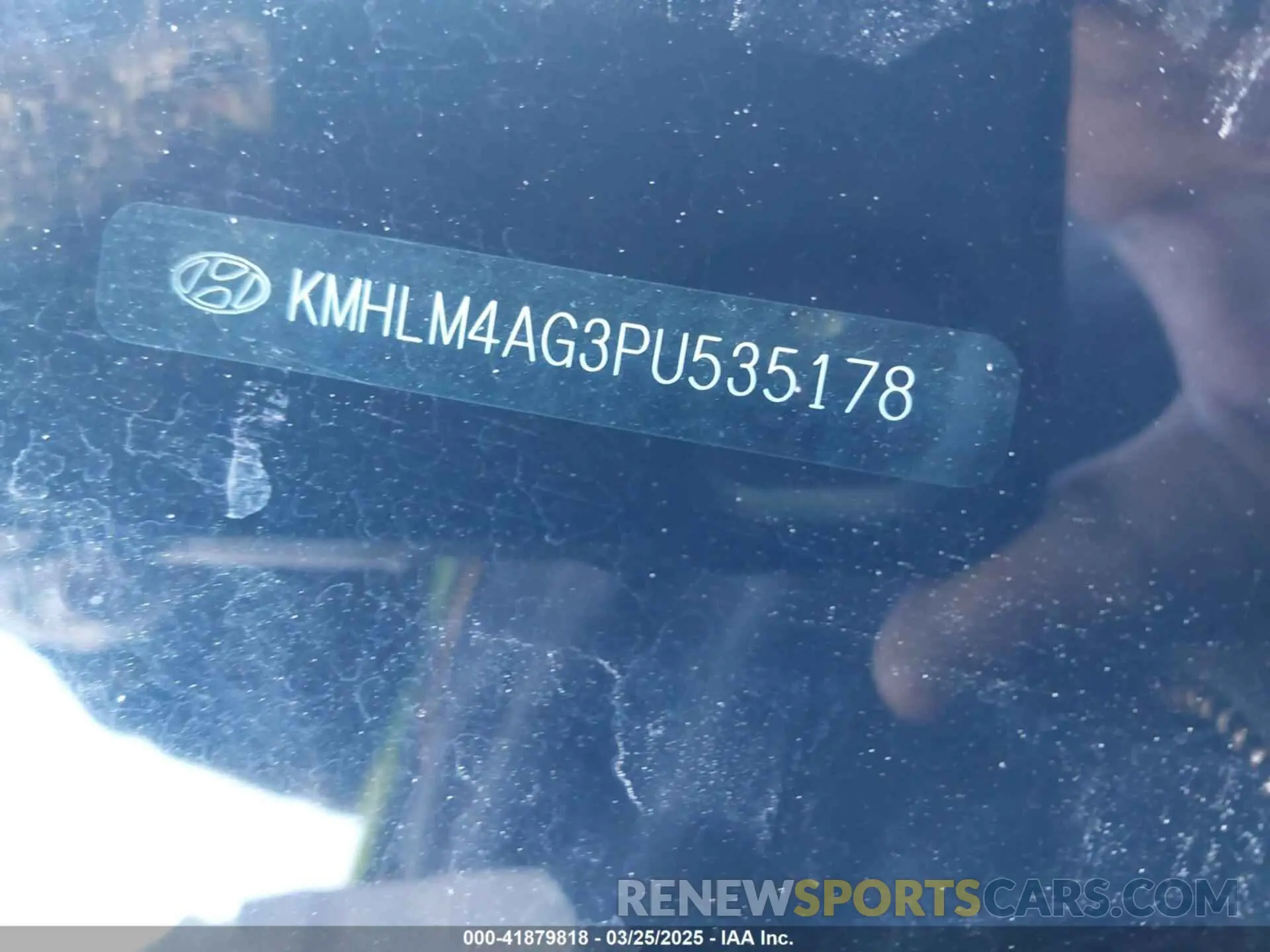 17 fotografías del automóvil dañado KMHLM4AG3PU535178 HYUNDAI ELANTRA 2023
