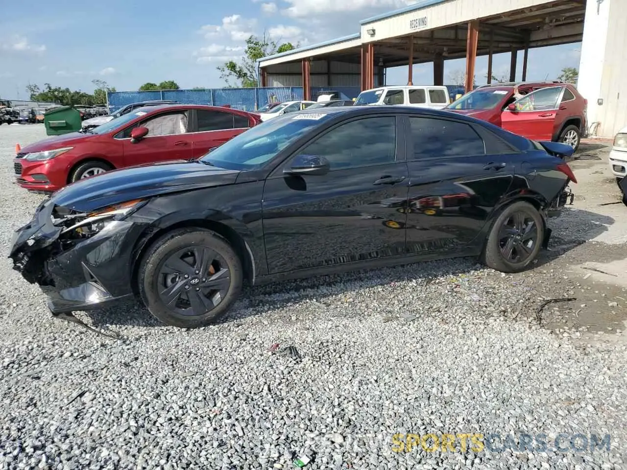 1 fotografías del automóvil dañado KMHLM4AG3PU543605 HYUNDAI ELANTRA 2023