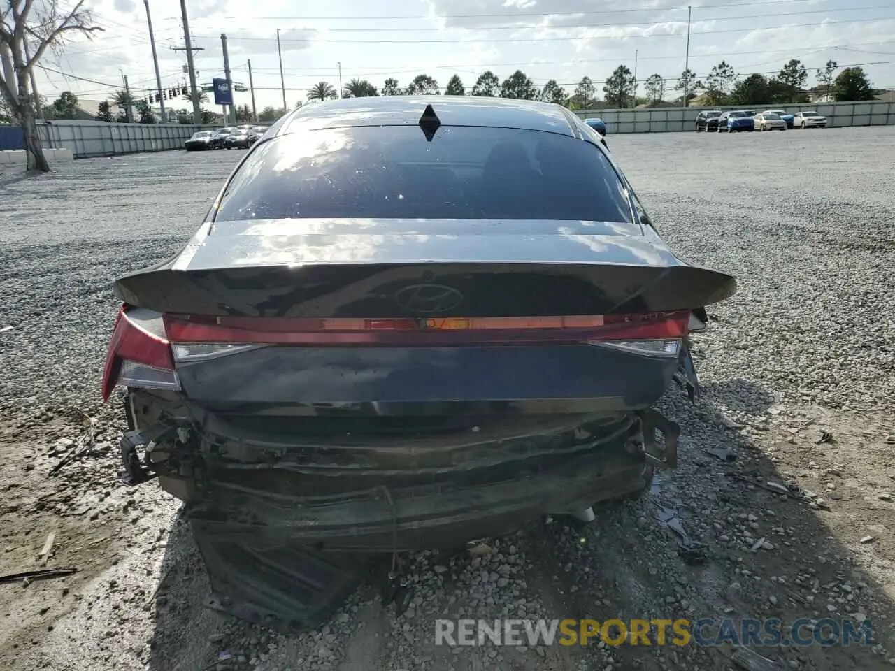 6 fotografías del automóvil dañado KMHLM4AG3PU543605 HYUNDAI ELANTRA 2023