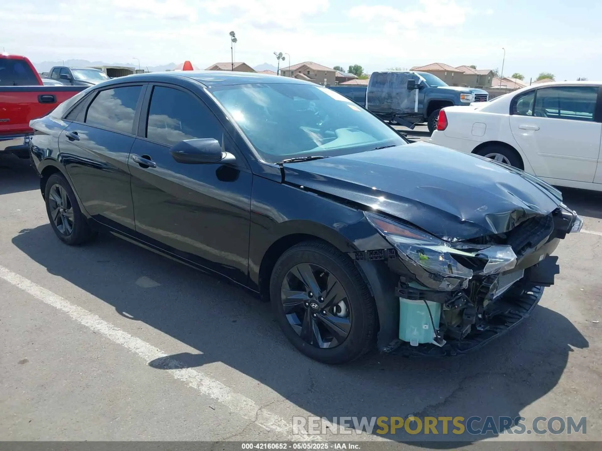 1 fotografías del automóvil dañado KMHLM4AG3PU602085 HYUNDAI ELANTRA 2023
