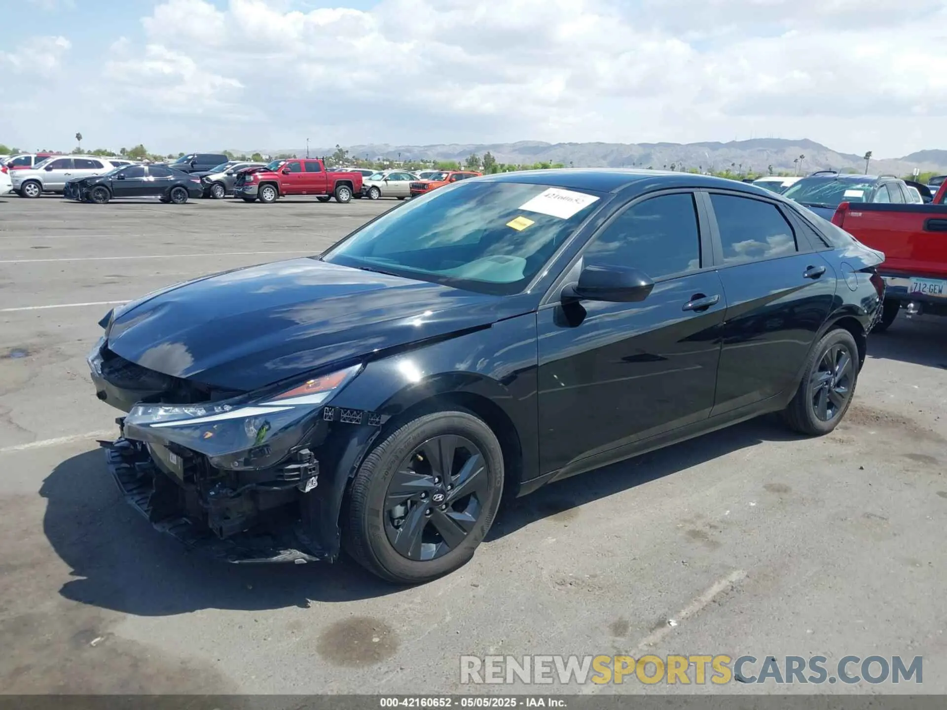 2 fotografías del automóvil dañado KMHLM4AG3PU602085 HYUNDAI ELANTRA 2023