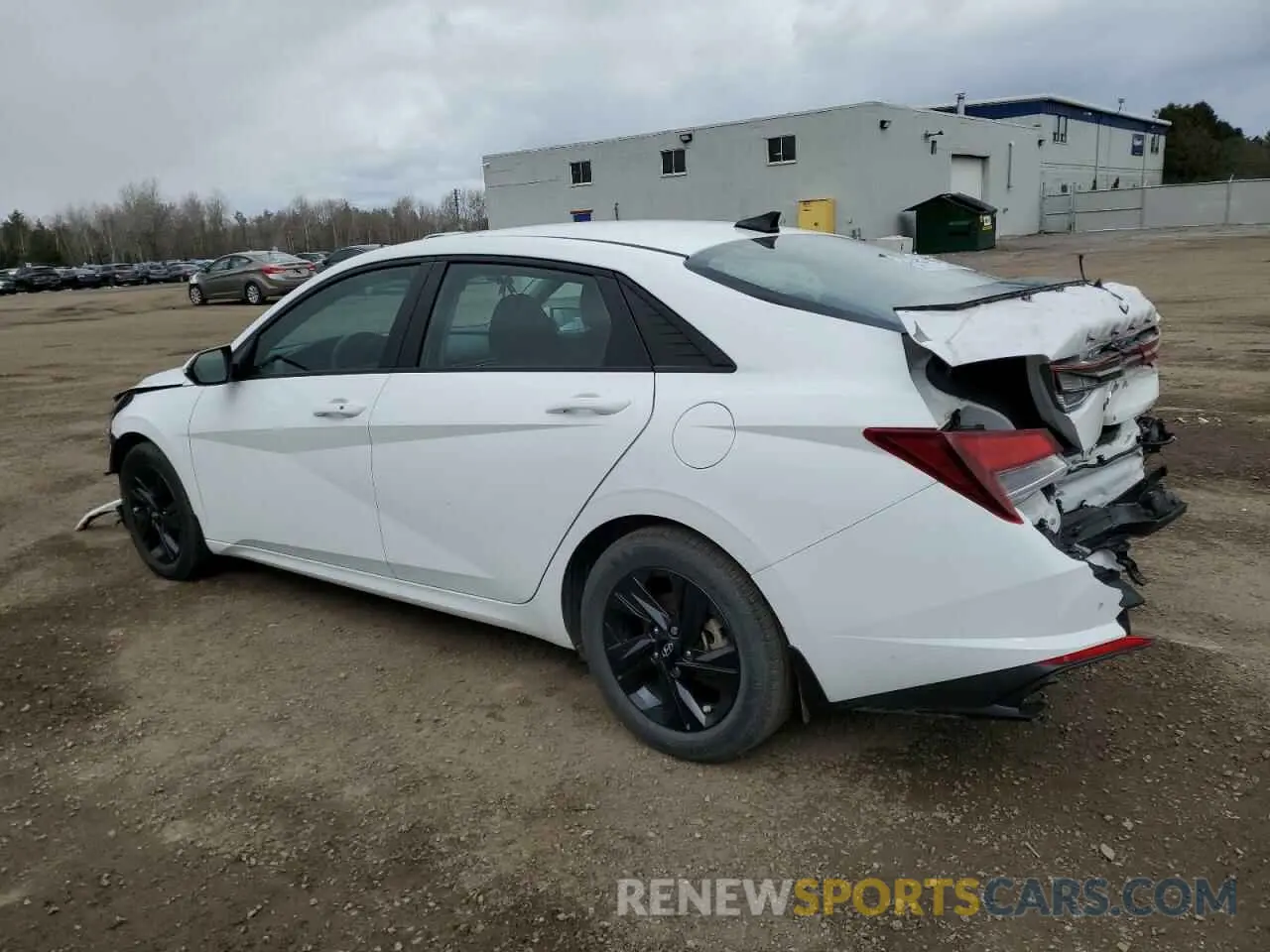 2 fotografías del automóvil dañado KMHLM4AG4PU380009 HYUNDAI ELANTRA 2023