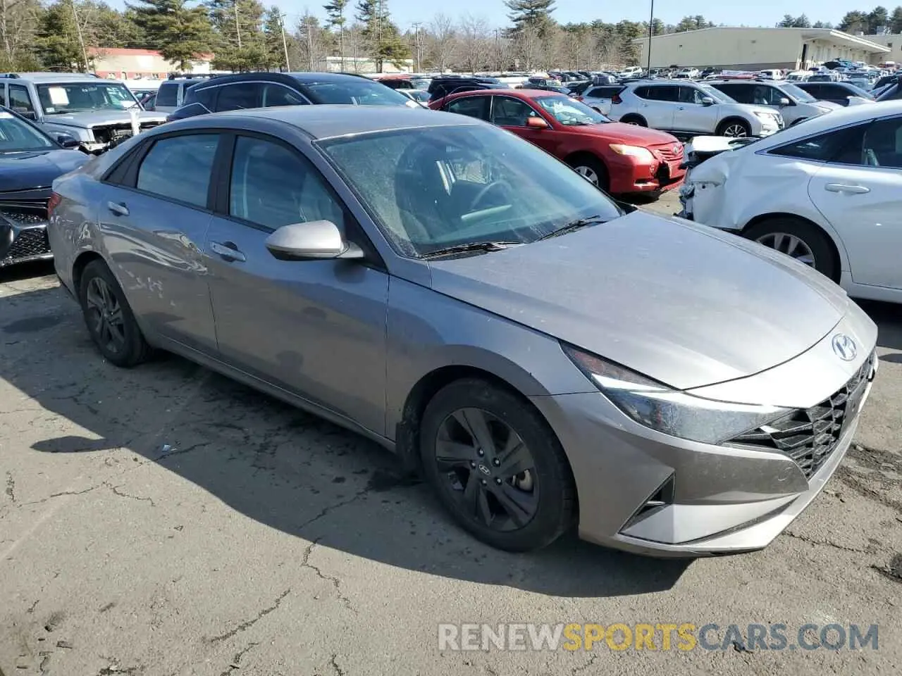 4 fotografías del automóvil dañado KMHLM4AG4PU434022 HYUNDAI ELANTRA 2023