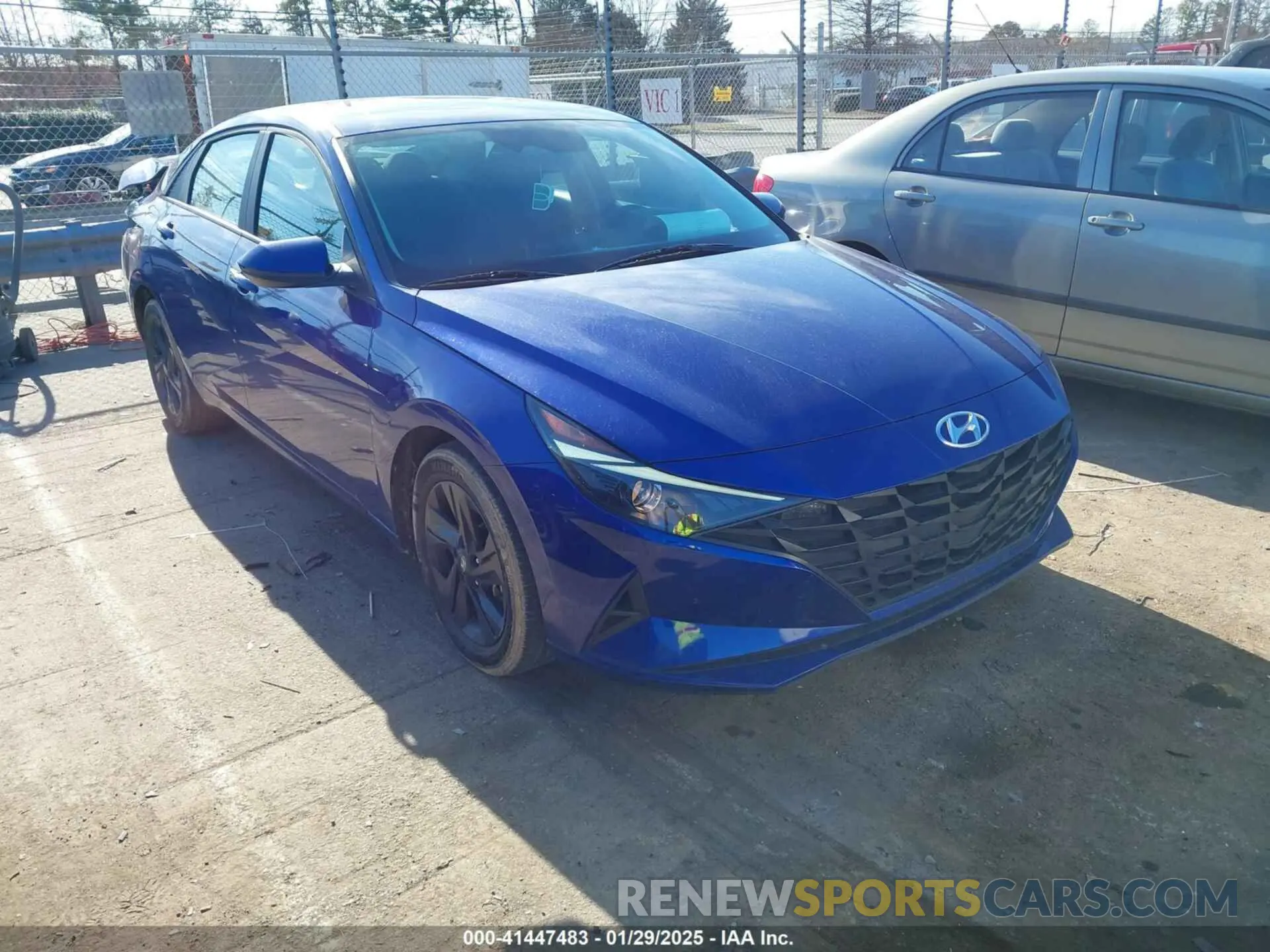 1 fotografías del automóvil dañado KMHLM4AG4PU480479 HYUNDAI ELANTRA 2023