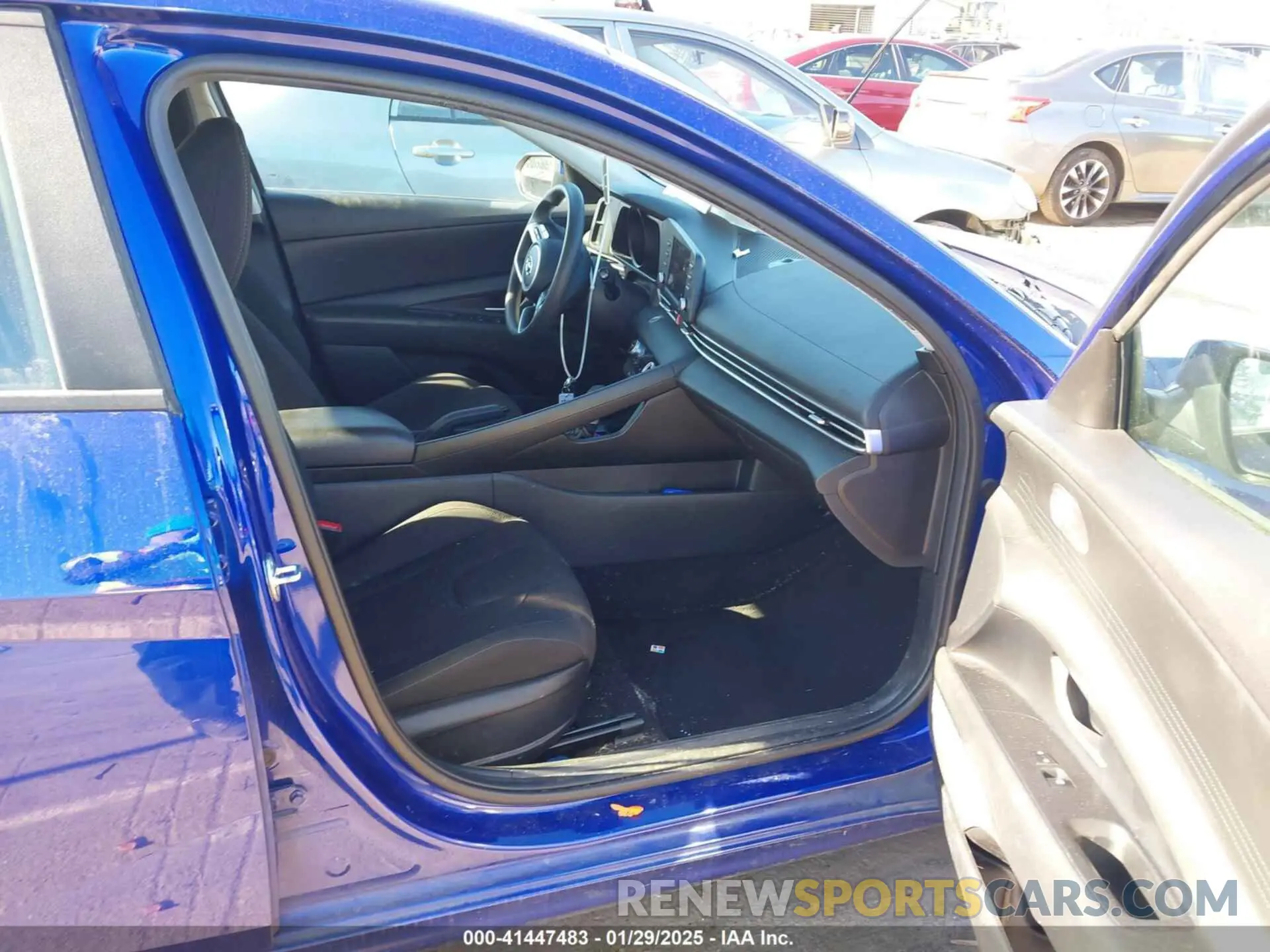 5 fotografías del automóvil dañado KMHLM4AG4PU480479 HYUNDAI ELANTRA 2023
