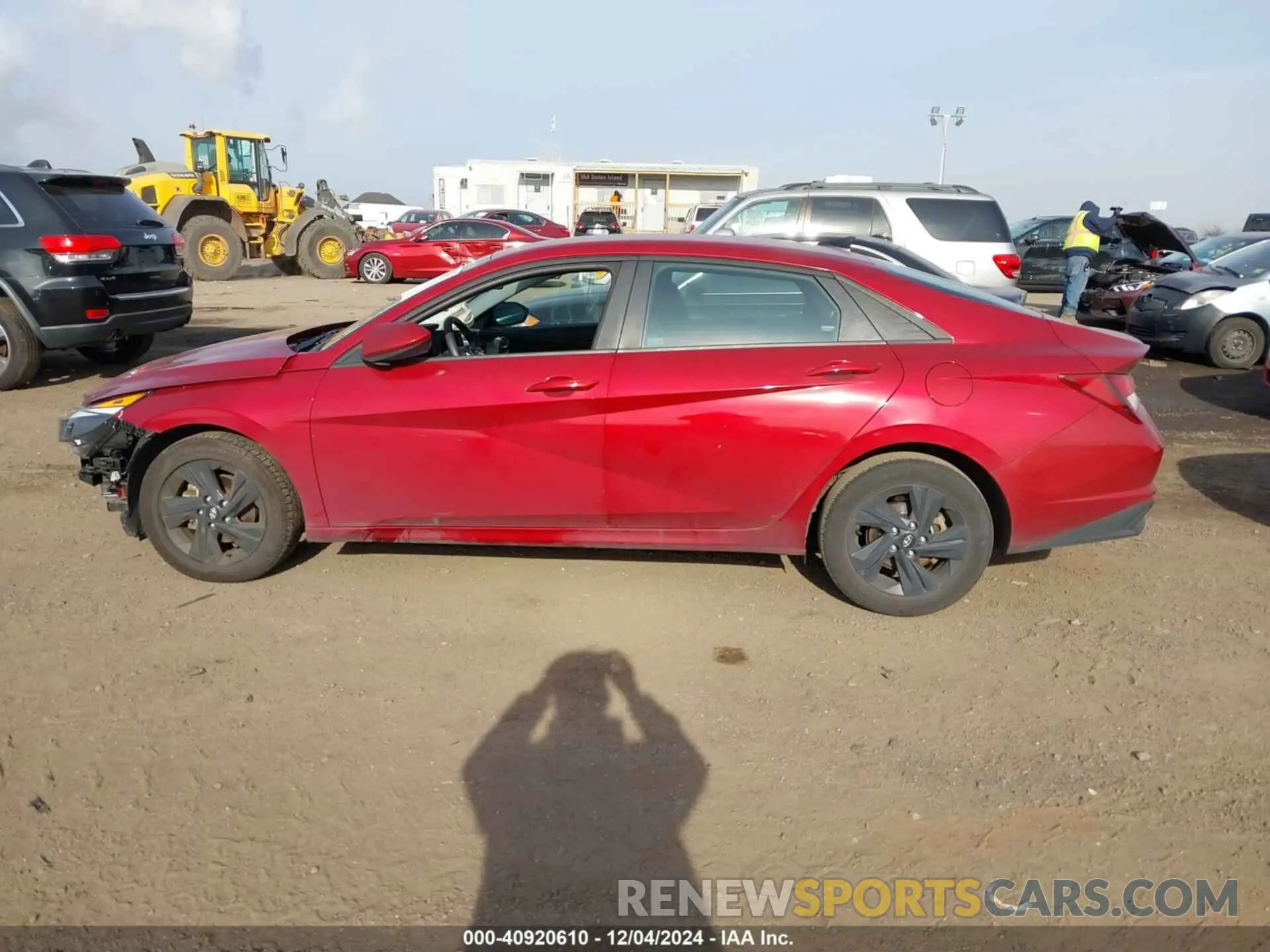 14 fotografías del automóvil dañado KMHLM4AG4PU582283 HYUNDAI ELANTRA 2023